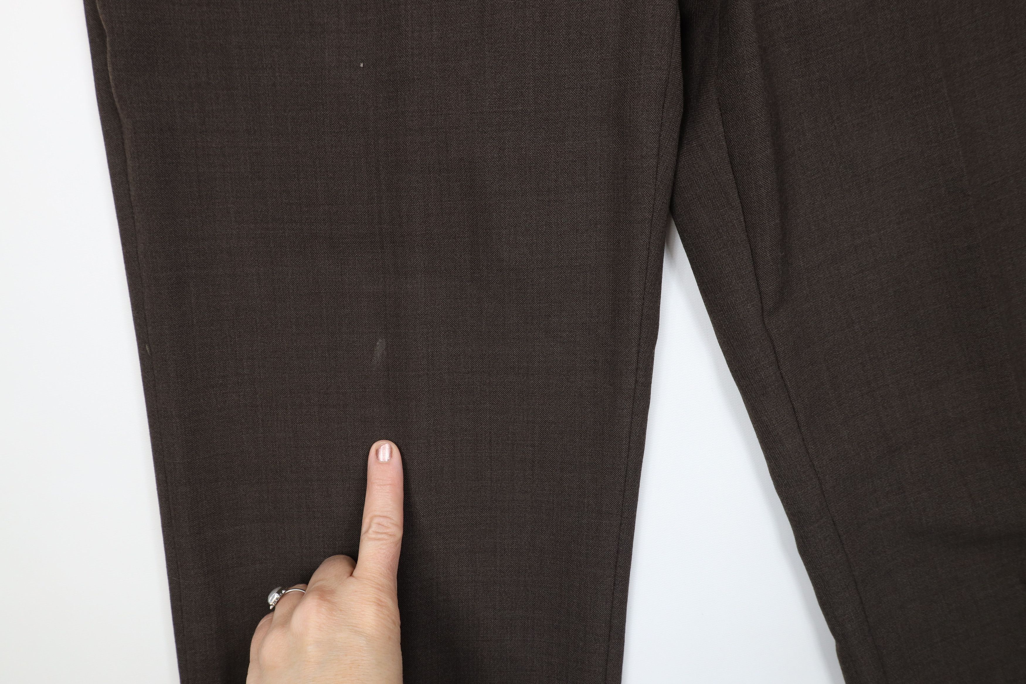 Vintage Vintage 70s Streetwear Knit Wide Leg Chino Pants Brown USA Size US 34 / EU 50 - 5 Thumbnail
