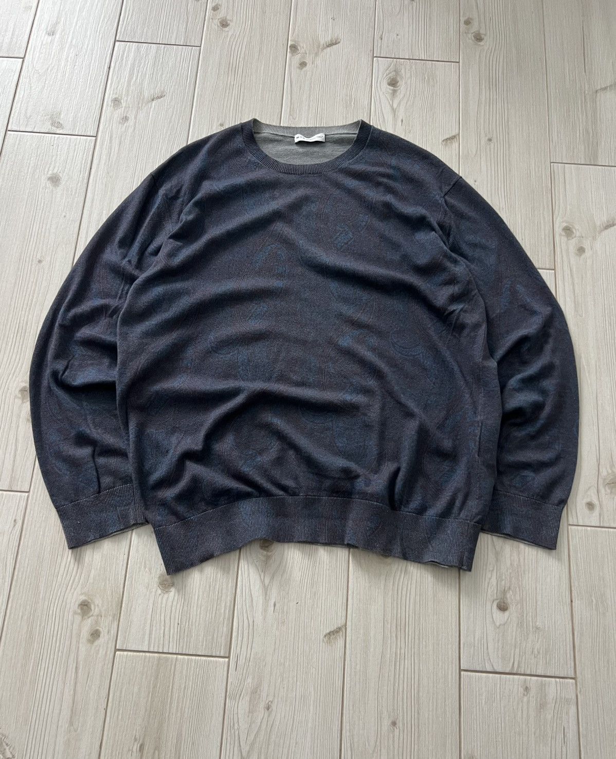 Etro Etro Pattern Sweatshirt Laxury Vintage Size US XXL / EU 58 / 5 - 2 Thumbnail