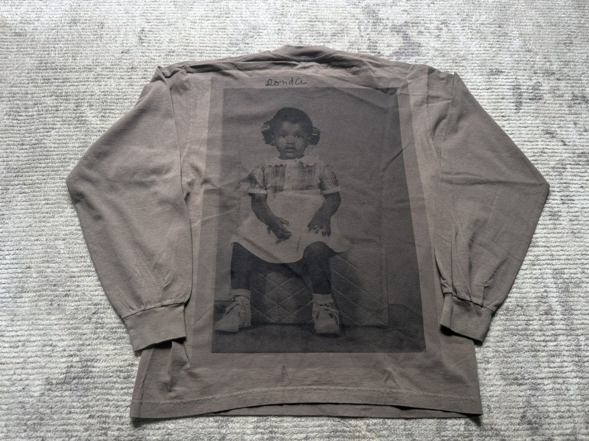 Kanye West Medium Brown Donda Atlanta Listening Event L/S T-Shirt Tan Size US M / EU 48-50 / 2 - 2 Thumbnail