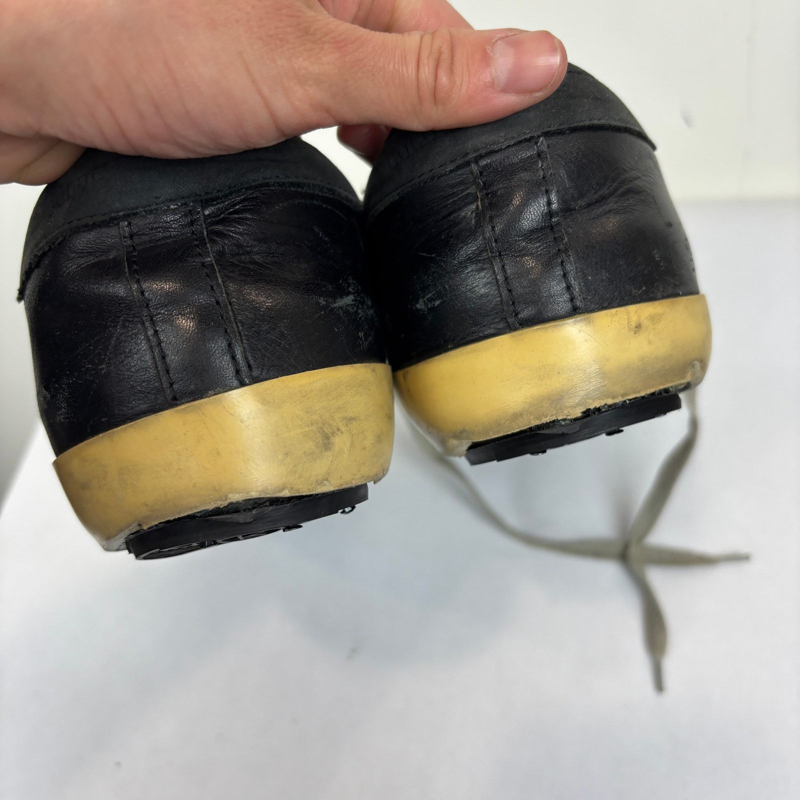 Golden Goose Golden Goose Superstar GGDB Black Leather Sneakers 42 US 9 Size US 9 / EU 42 - 12 Thumbnail