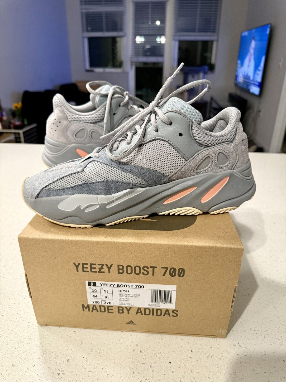 Yeezy Boost 700 ‘Inertia’ Size 10 w/ Original Box