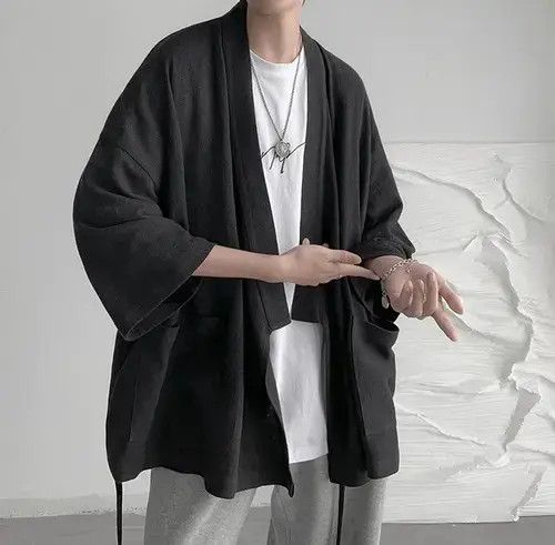 Aran Isles Knitwear New Collection Stylish Cardigan Kimono Sweatshirt Jacket Size US M / EU 48-50 / 2 - 3 Thumbnail