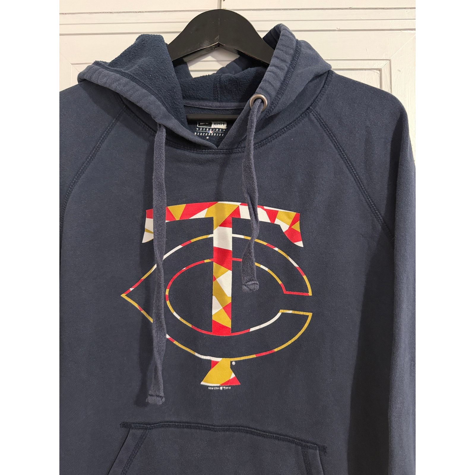 New Era Minnesota Twins Blue MLB Baseball Hoodie Sweatshirt Size M Size US M / EU 48-50 / 2 - 2 Thumbnail