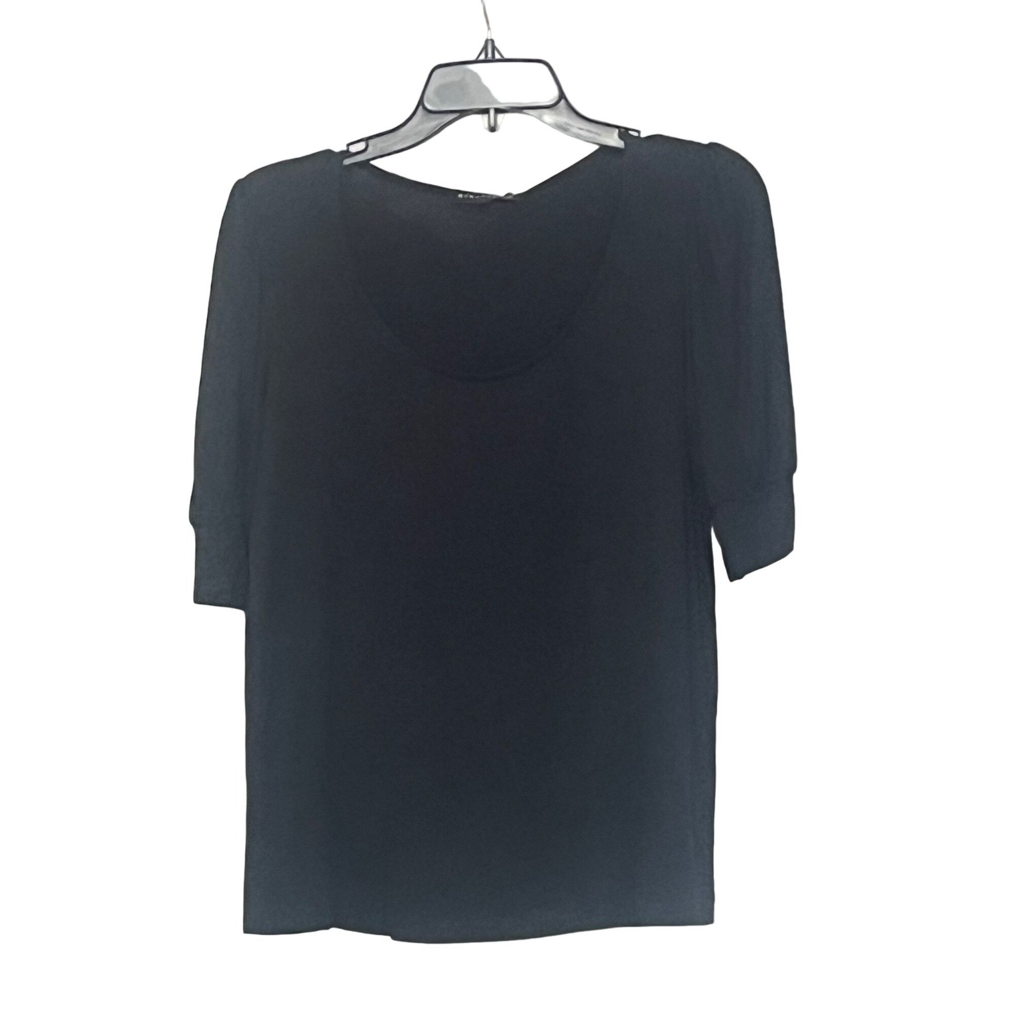 Other Gibsonlook Scoop Neck Puff Sleeve Top In Black, XS Size XS / US 0-2 / IT 36-38 - 13 Thumbnail