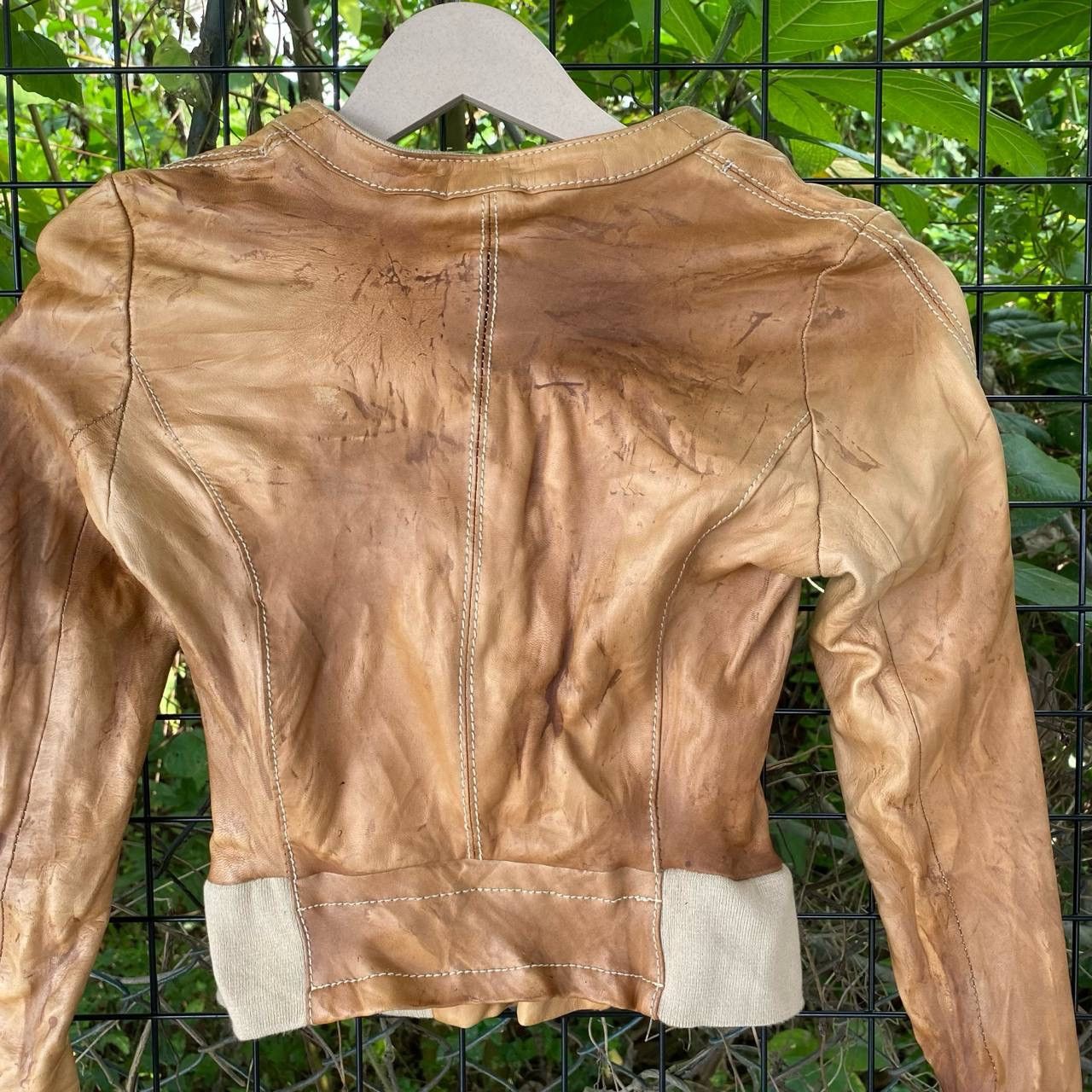 Japanese Brand Vintage Leather Jacket Size XXS / US 00 / IT 34 - 7 Thumbnail