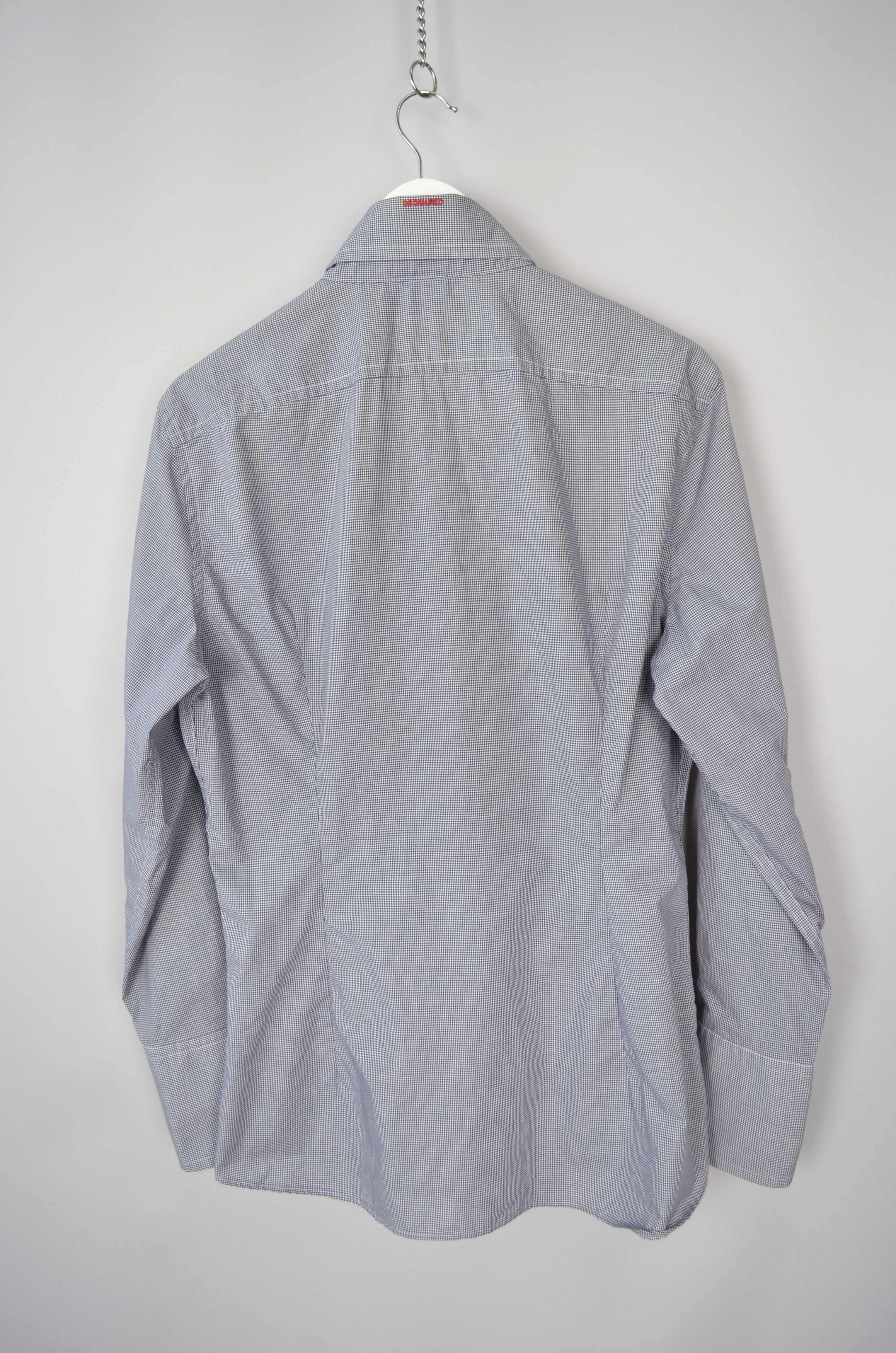 Designer × Dsquared2 Dsquared2 Check White Blue L/S Shirt Size S/M Designer Size US M / EU 48-50 / 2 - 14 Thumbnail