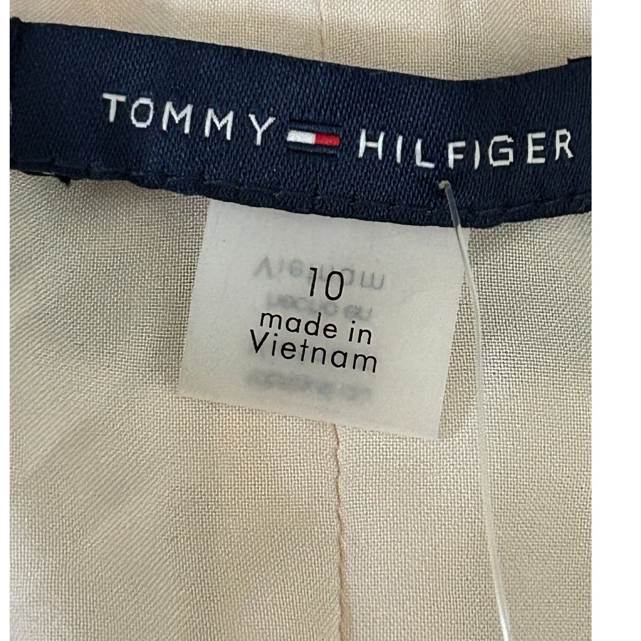 Tommy Hilfiger Tommy Hilfiger Striped Linen Blend Shift Dress Women 10 NWT Size L / US 10 / IT 46 - 8 Thumbnail