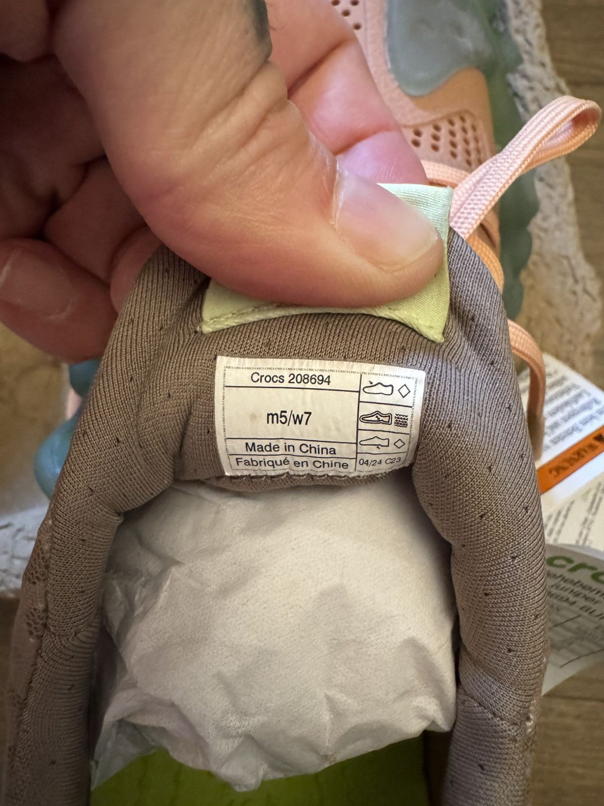 Crocs × Salehe Bembury Salehe Bembury x Crocs Juniper Size US 5 / EU 37 - 9 Thumbnail