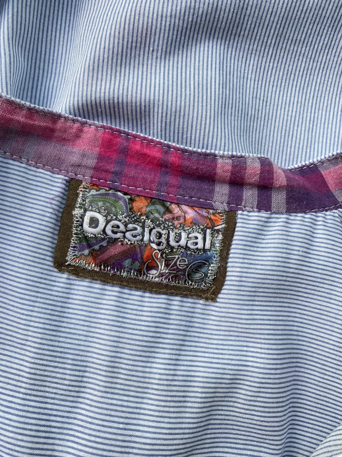 Desigual Desigual embroidery women shirt Size S / US 4 / IT 40 - 4 Thumbnail