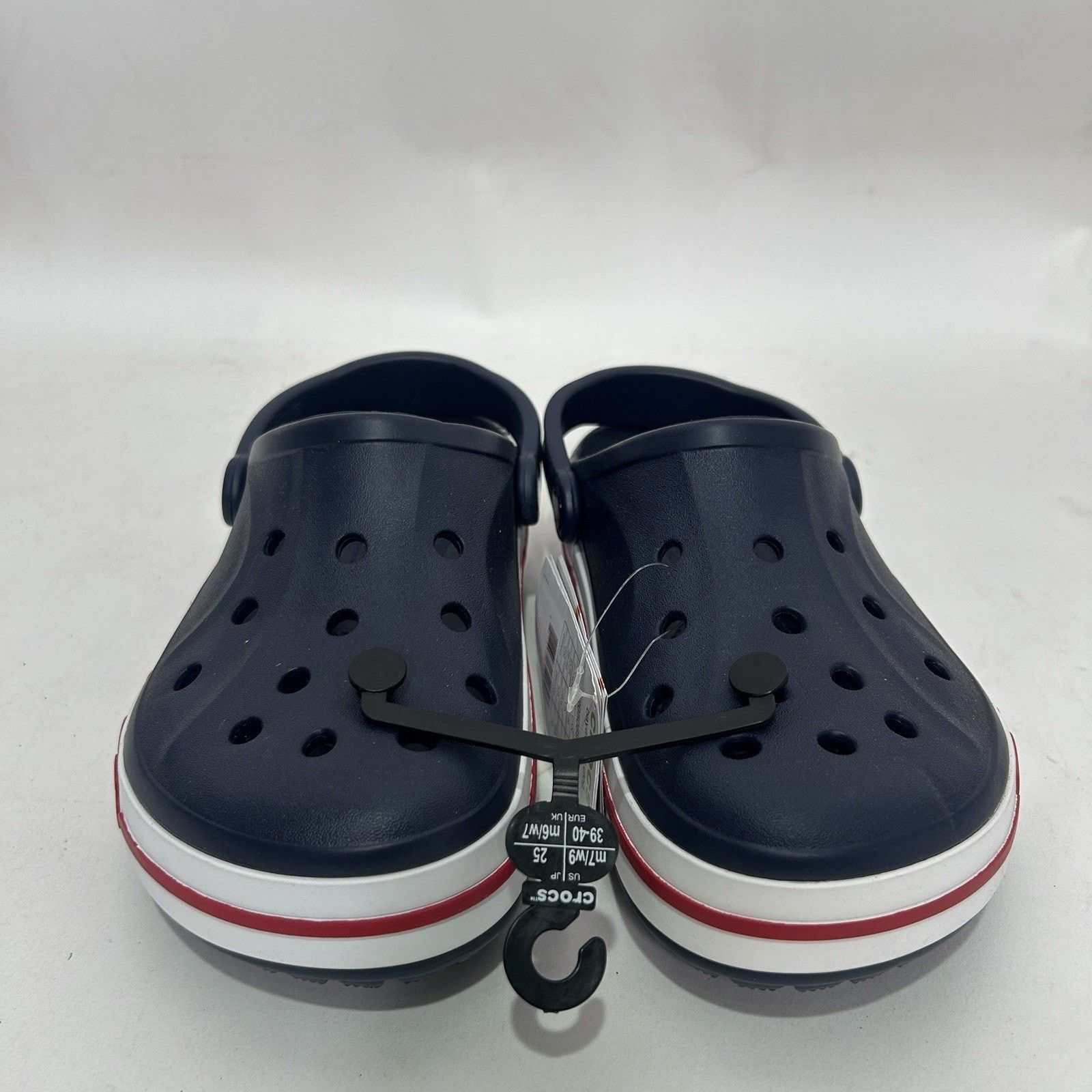 Crocs Crocs Bayaband Clogs "Navy/Pepper" 205089-4CC Size US 9 / IT 39 - 2 Thumbnail