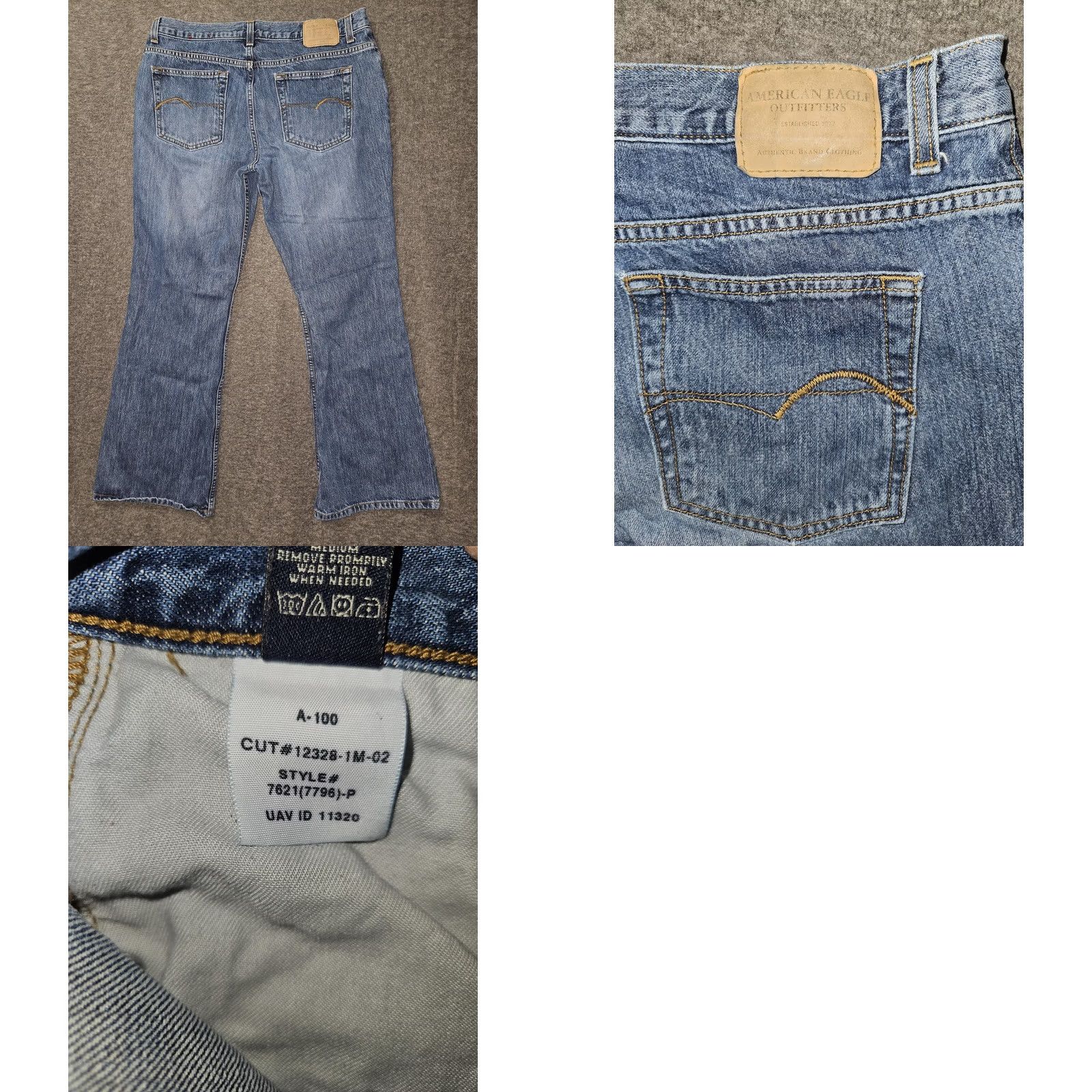 American Eagle Outfitters American Eagle Outfitters Jeans Womens 12 Blue Bootcut Medium Wash Denim Classic Bootcut Jeans Womens 12 Blue Mens? Size 34" / US 12 / IT 48 - 8 Thumbnail