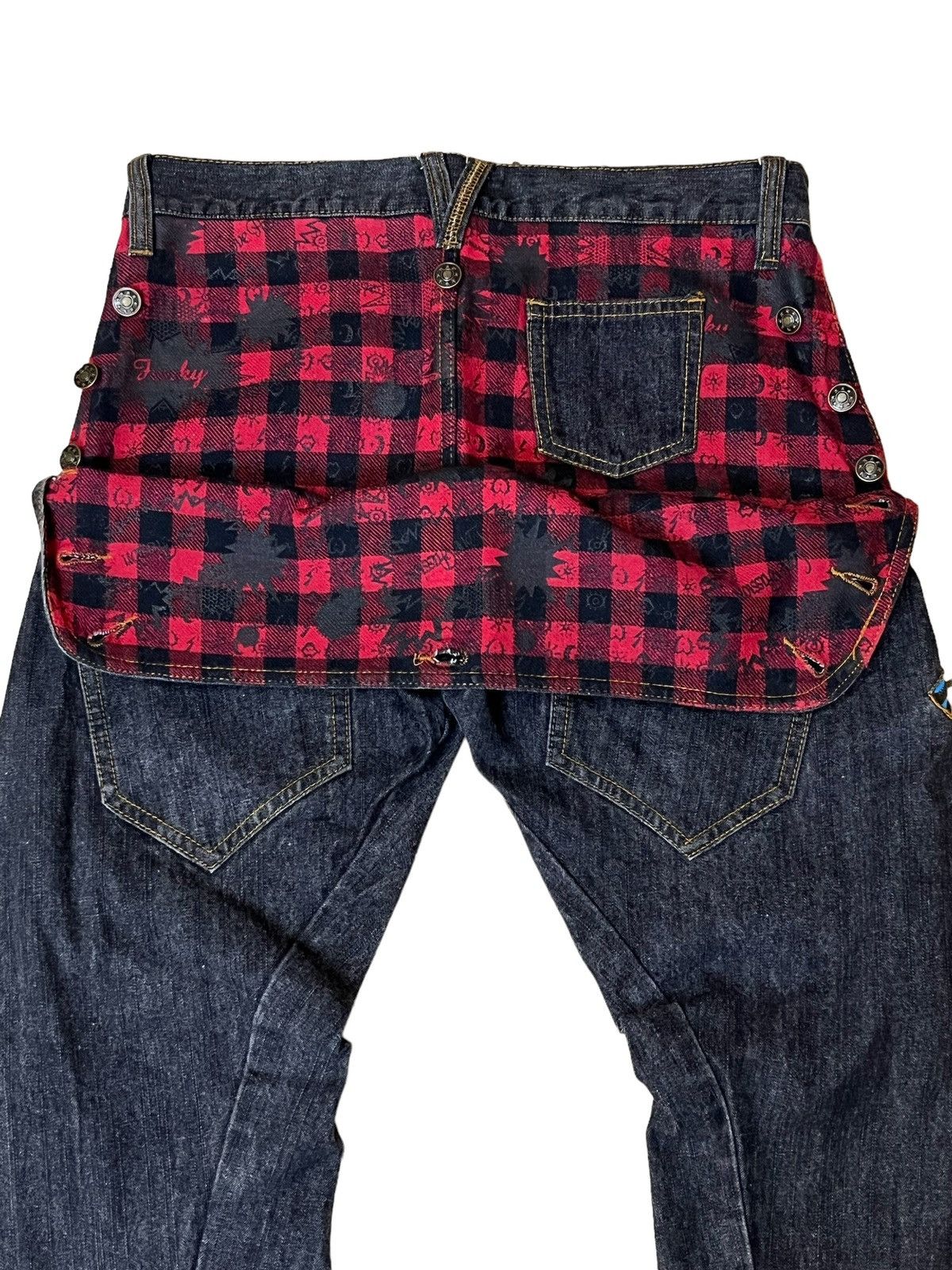 Le Grande Bleu (L.G.B.) SICK🔥JAPANESE BRAND SUGGESTION ACTIVE STREET JEANS Size US 32 / EU 48 - 10 Thumbnail