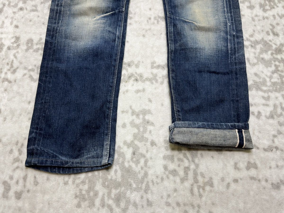 GOSTAR DE FUGA Vintage Gostar de Fuga Selvedge Claw Mark Whiskered Denim Size US 30 / EU 46 - 7 Thumbnail