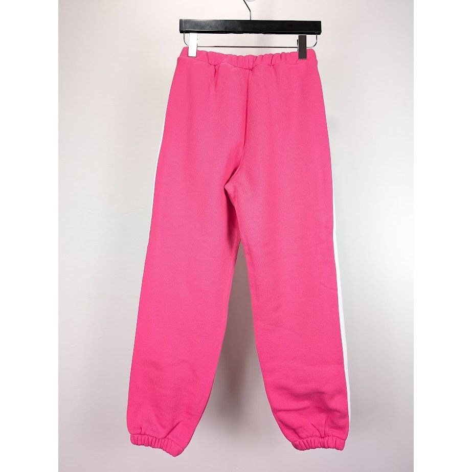 Palm Angels o1rshd1 Classic Logo Sweatpants & Joggers in Fuchsia White Size US 30 / EU 46 - 12 Thumbnail