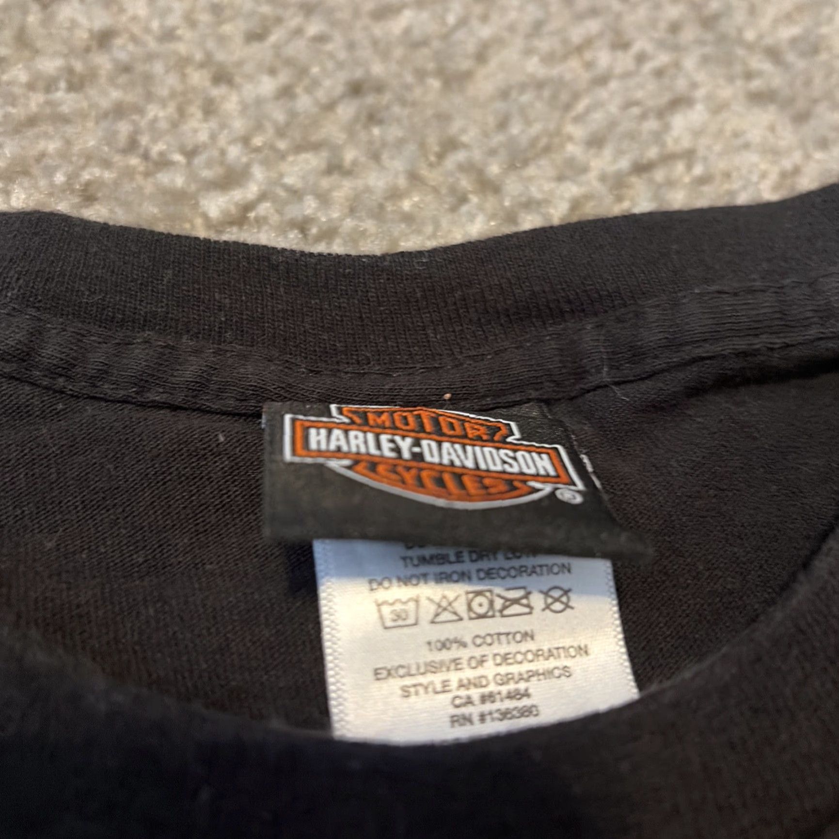 Harley Davidson **Harley Davidson x Milwaukee Bucks NBA Basketball 2XL Black T-Shirt** User: **Milwaukee Bucks NBA Basketball Harley Davidson 2XL Black T-Shirt** Size US XXL / EU 58 / 5 - 4 Thumbnail