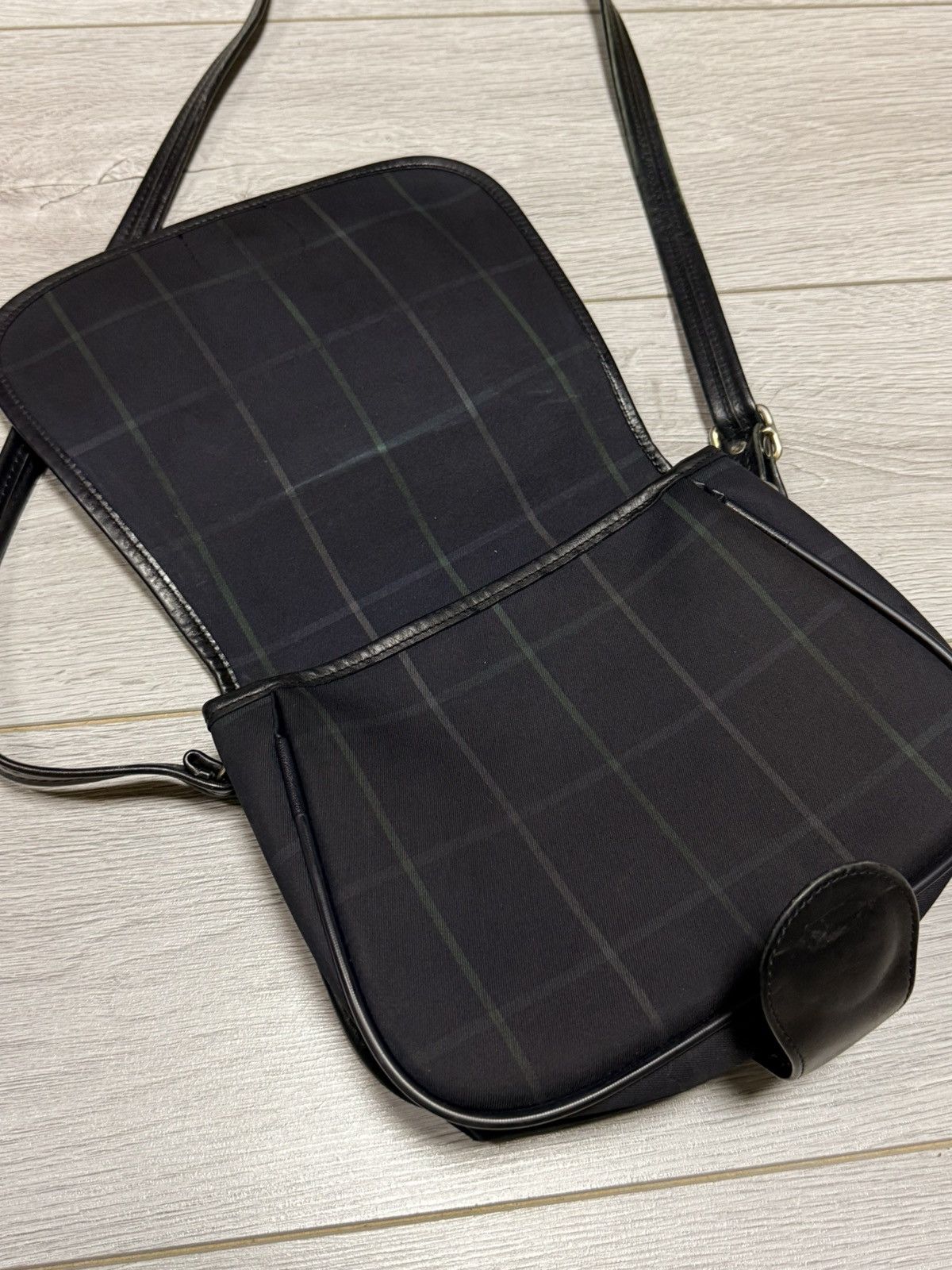 Burberry Burberry check leather crossbody bag Size ONE SIZE - 6 Thumbnail