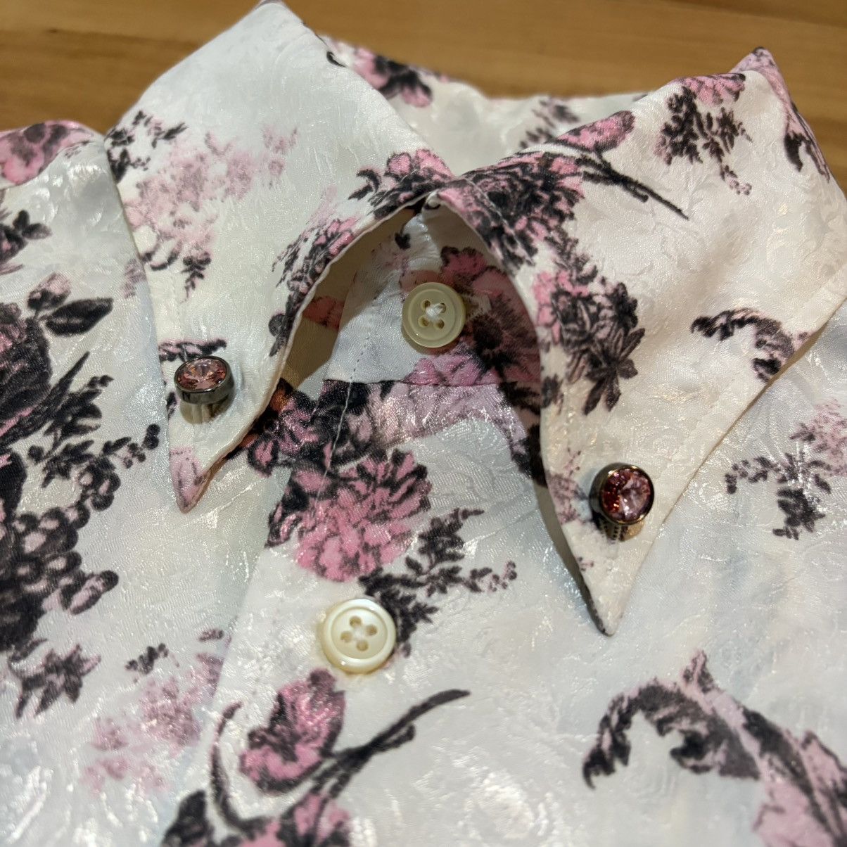Tornado Mart Tornado mart floral polyester shirt Size US M / EU 48-50 / 2 - 2 Thumbnail