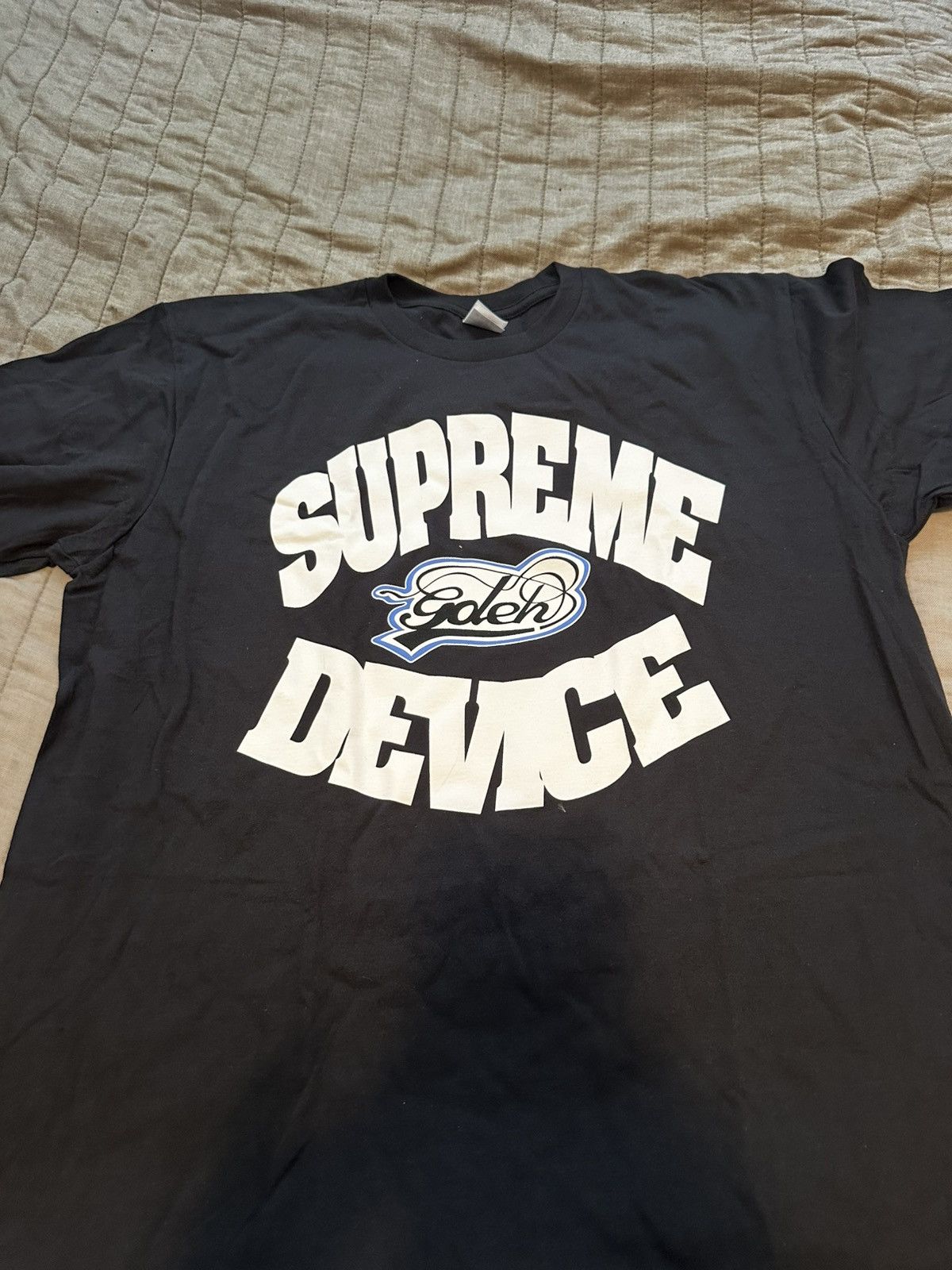 GOODENOUGH × Supreme Supreme x Good Enough Tee Black | Grailed