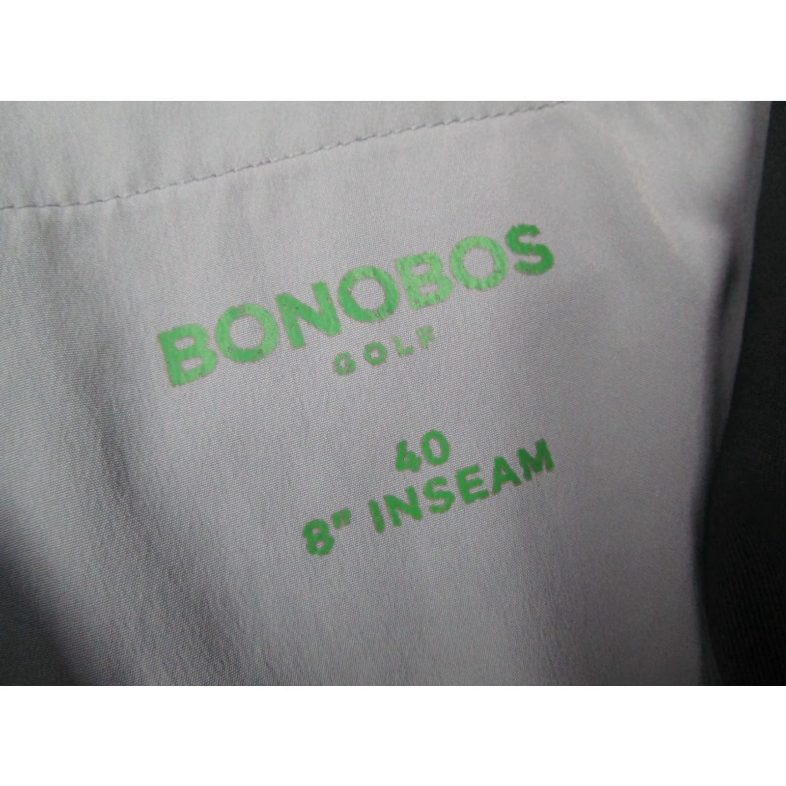 Bonobos Bonobos Golf Shorts Mens 40 Gray Hybrid 8" Walk Casual Beach Performance Shirt Size US 40 / EU 56 - 2 Thumbnail