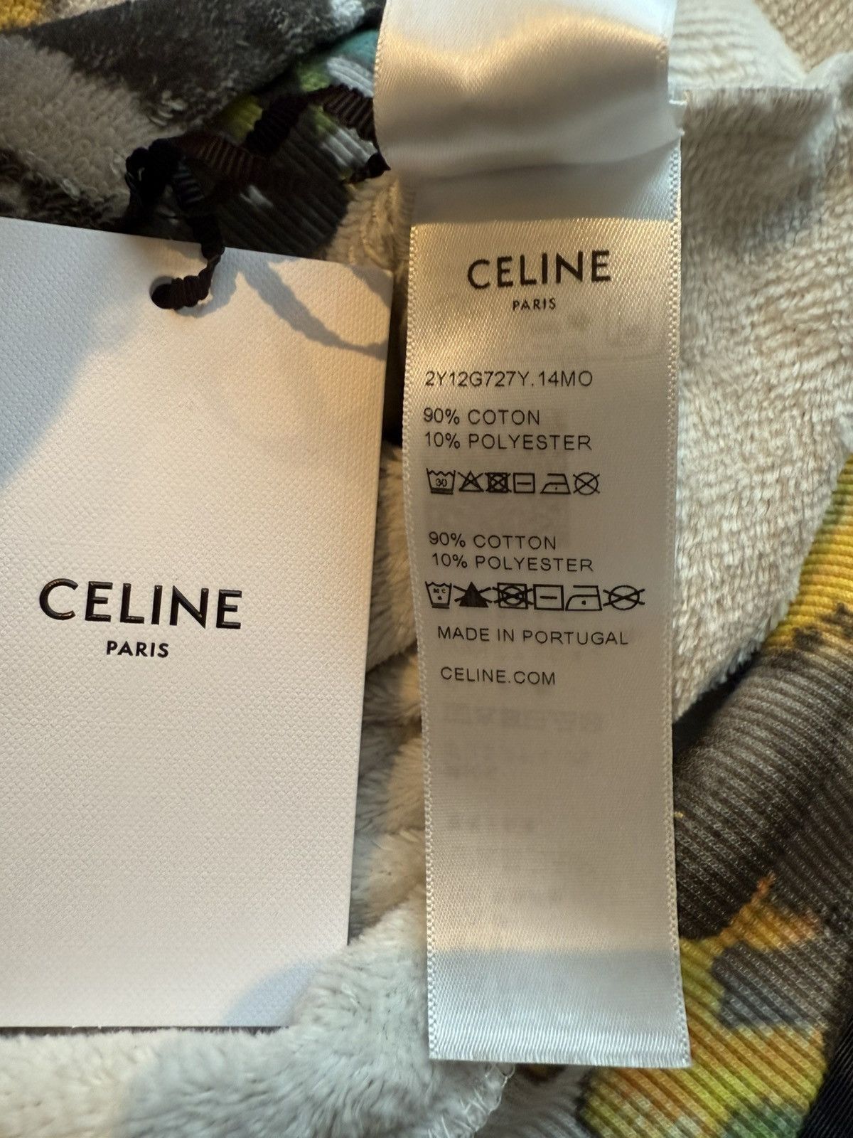 Celine $2.15k SS24 Celine tie dye tracksuit hoodie shorts Hedi Size US L / EU 52-54 / 3 - 25 Thumbnail