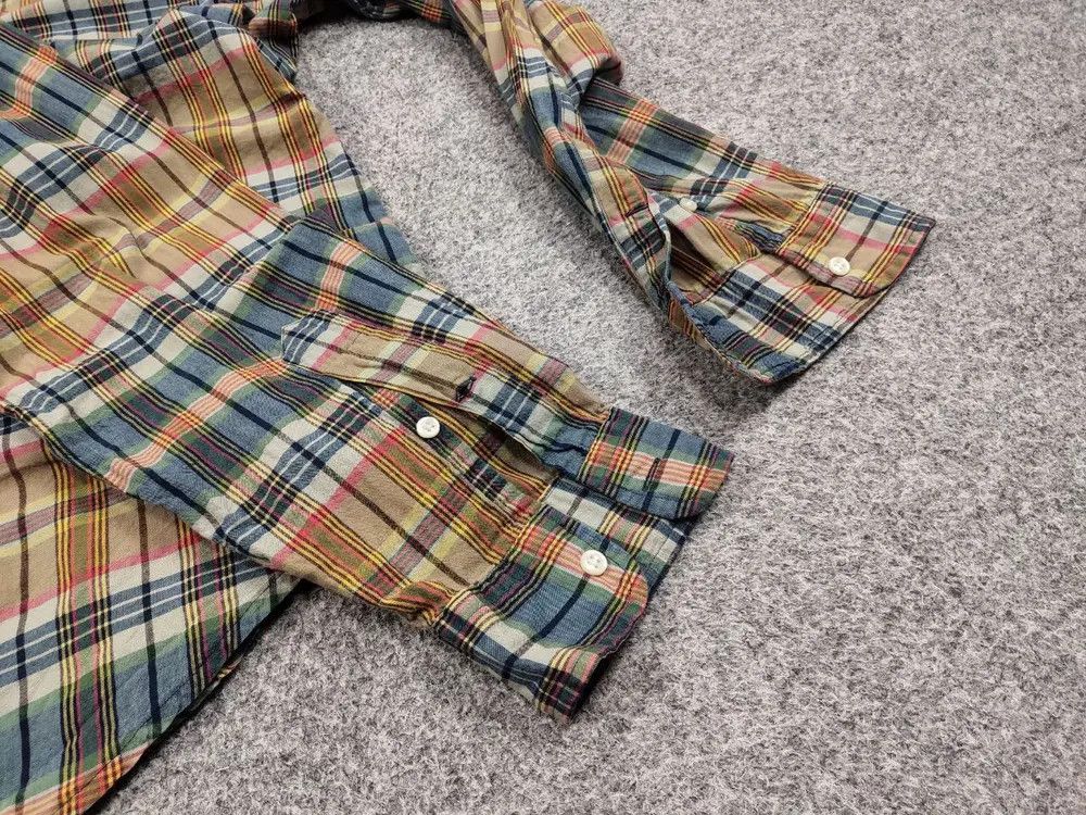 Polo Ralph Lauren Vintage 90's Polo Ralph Lauren Checkered Light Flannel Shirt Size US XL / EU 56 / 4 - 8 Thumbnail