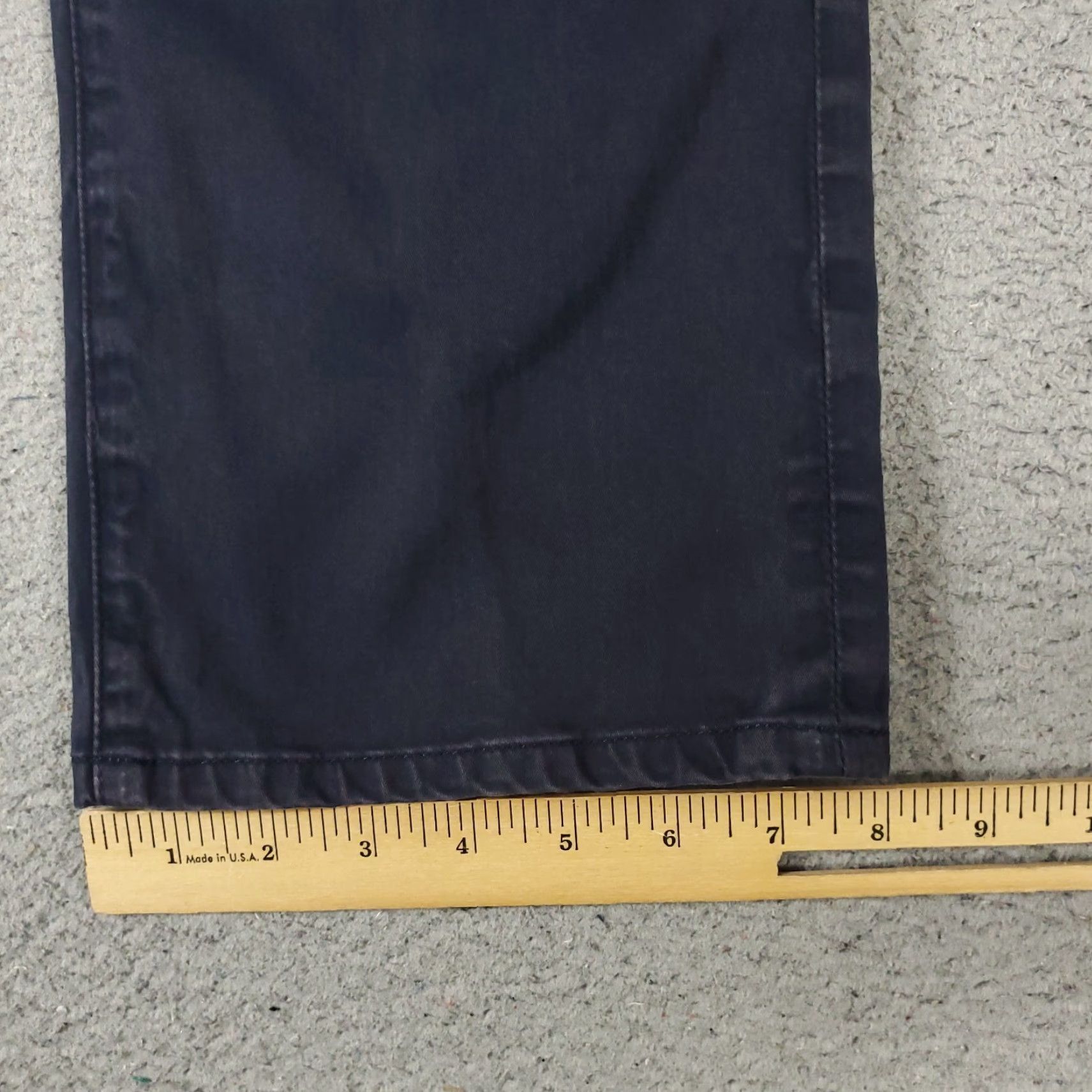Vintage VINTAGE AG Adriano Goldschmied Jeans Mens 31x28 Straight Leg Blue Cotton Pants Size US 31 - 6 Thumbnail