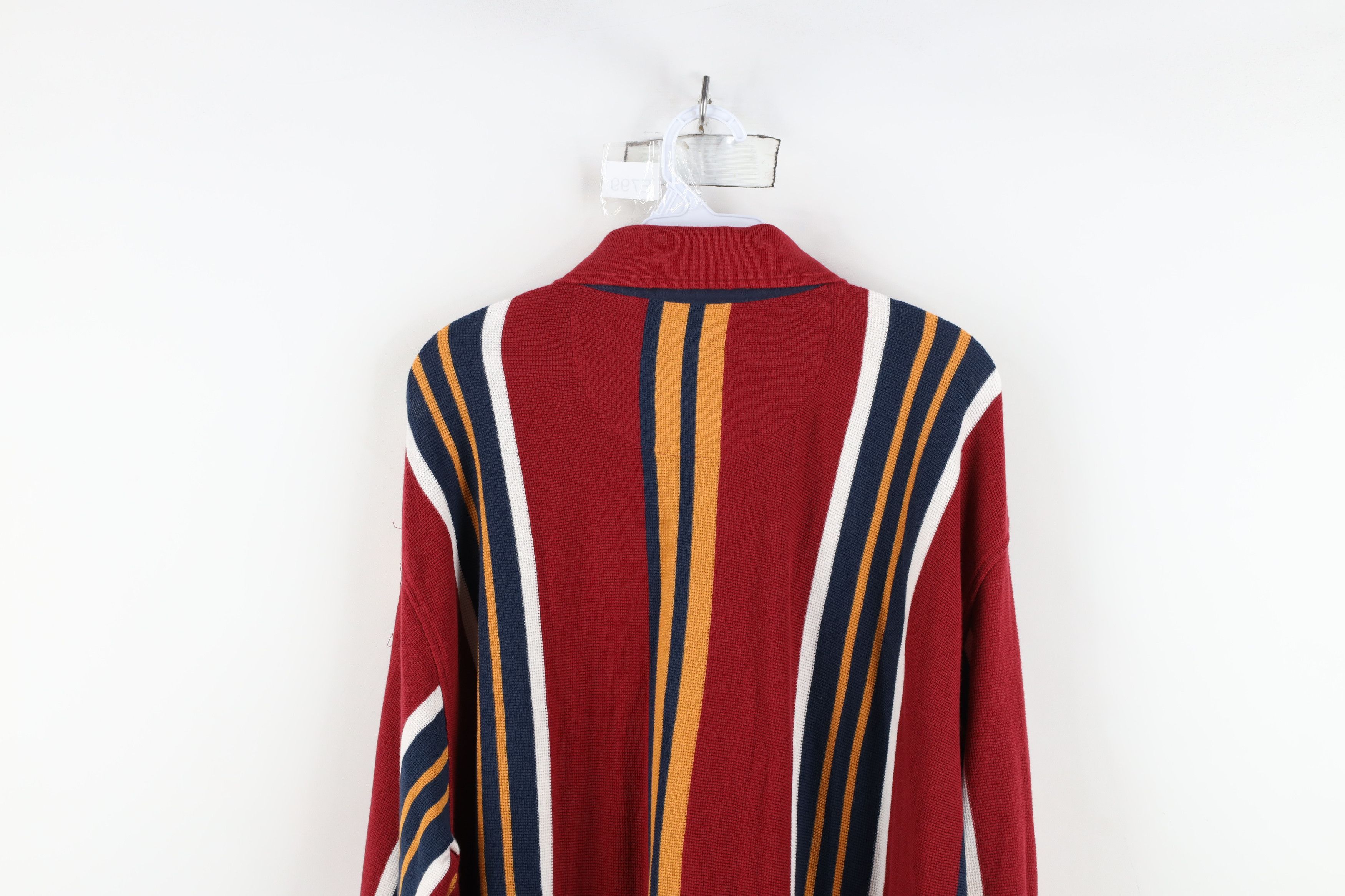 Vintage Vintage 90s Streetwear Oversized Baggy Long Sleeve Polo Size US L / EU 52-54 / 3 - 13 Thumbnail