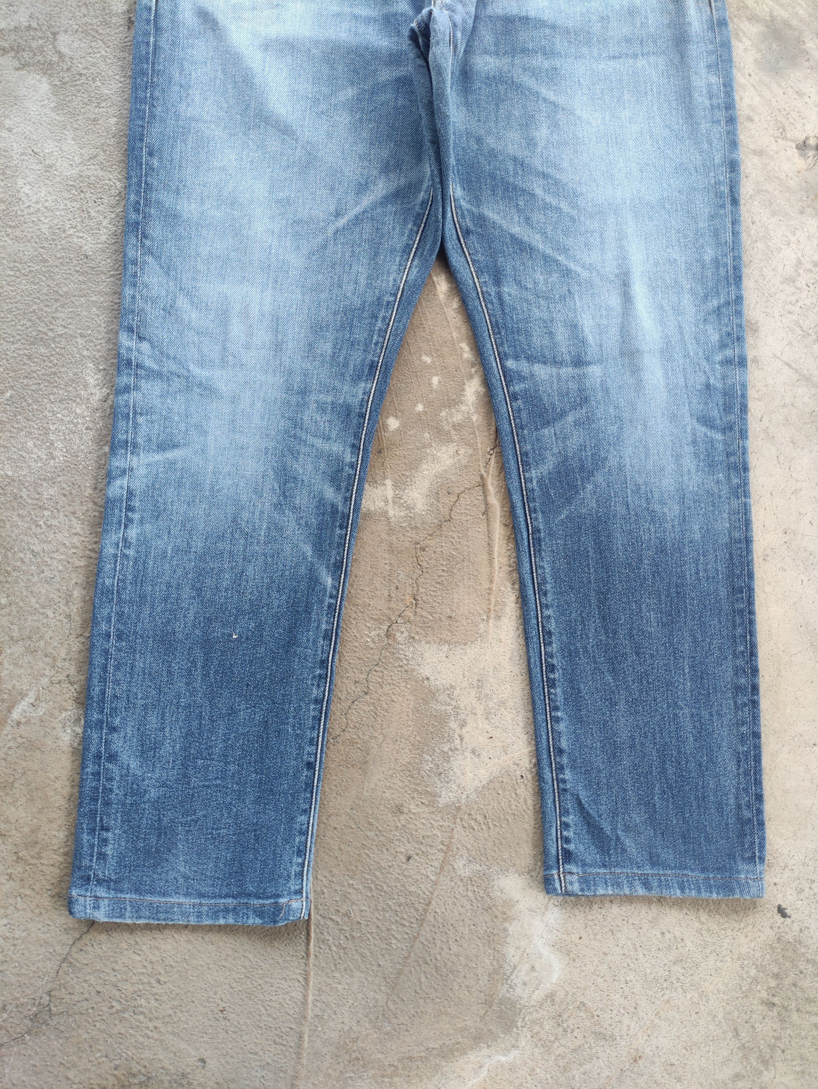 Japanese Brand Vintage Japanese Jean Distressed Faded Denim Size US 35 - 4 Thumbnail