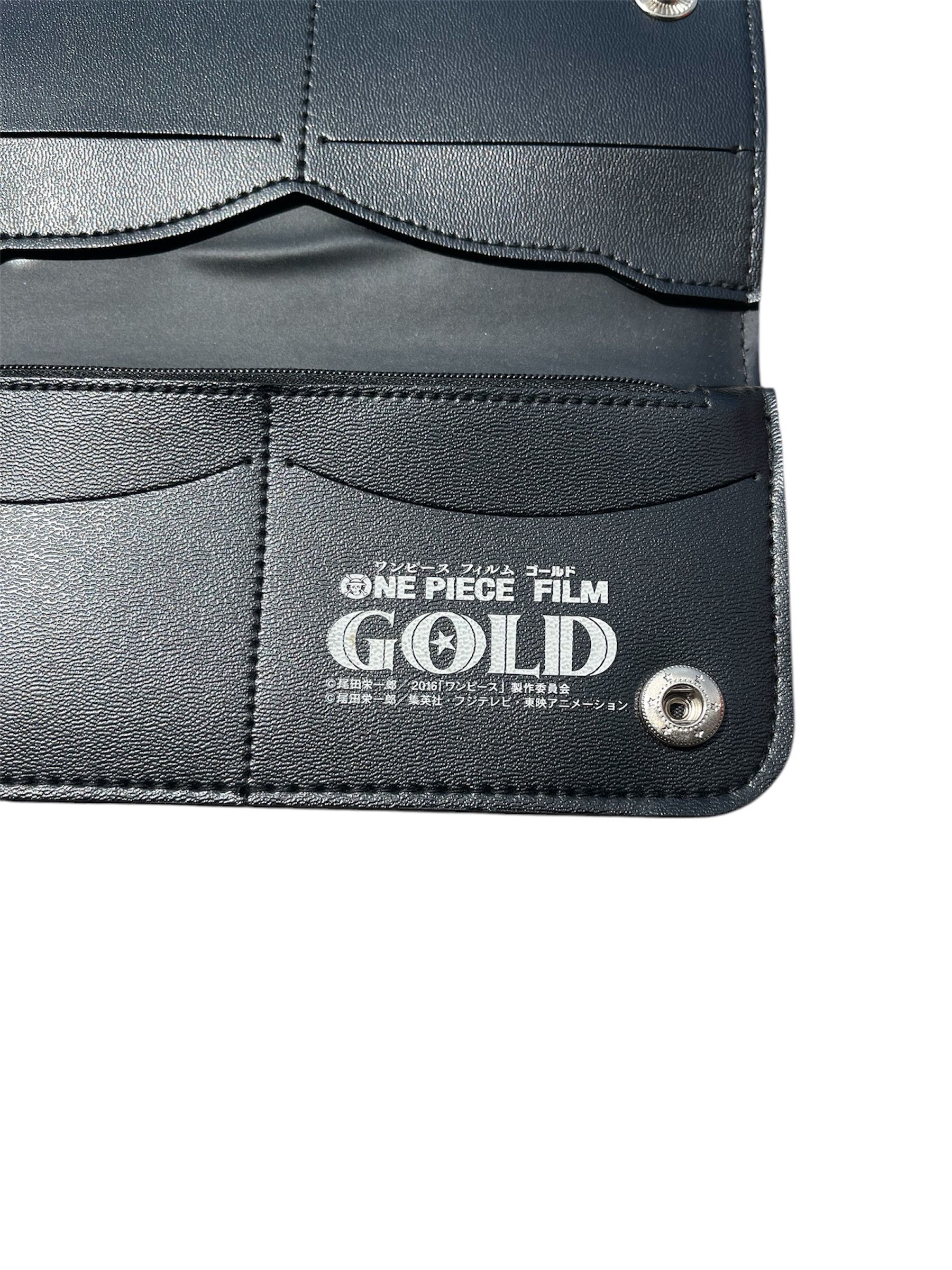 Anime × One Piece One Piece 2016 Gold Long Wallet Size ONE SIZE - 4 Thumbnail