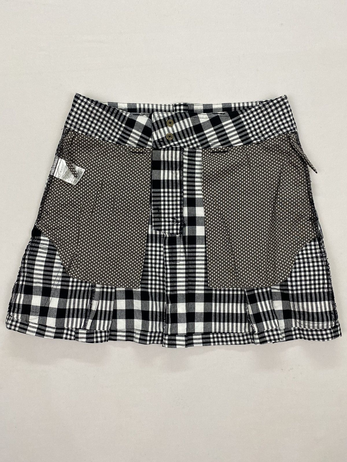 Japanese Brand Kissmark Golf Plaid Cargo Skirt Size 29" - 5 Thumbnail