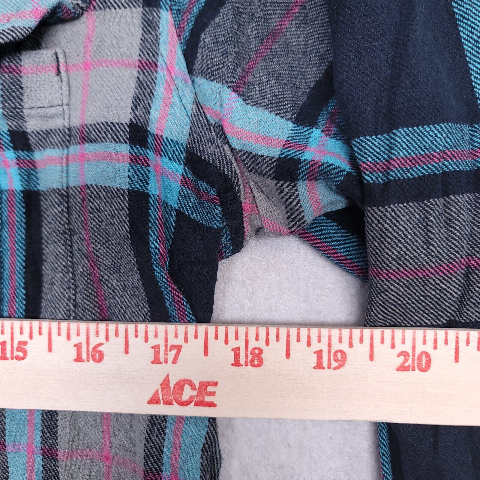 Burnside Burnside Tartan Flannel Button Up Shirt Mens Size M Blue Size US M / EU 48-50 / 2 - 8 Thumbnail