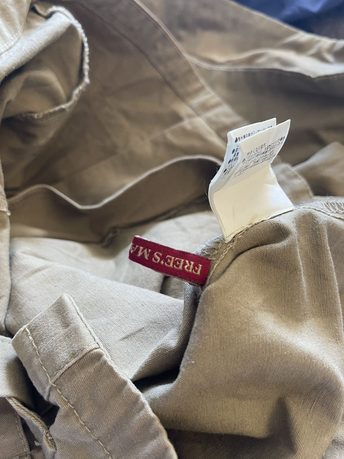 Japanese Brand Free's Mart Asymmetrical High Neck Cargo Jacket Size M / US 6-8 / IT 42-44 - 9 Thumbnail
