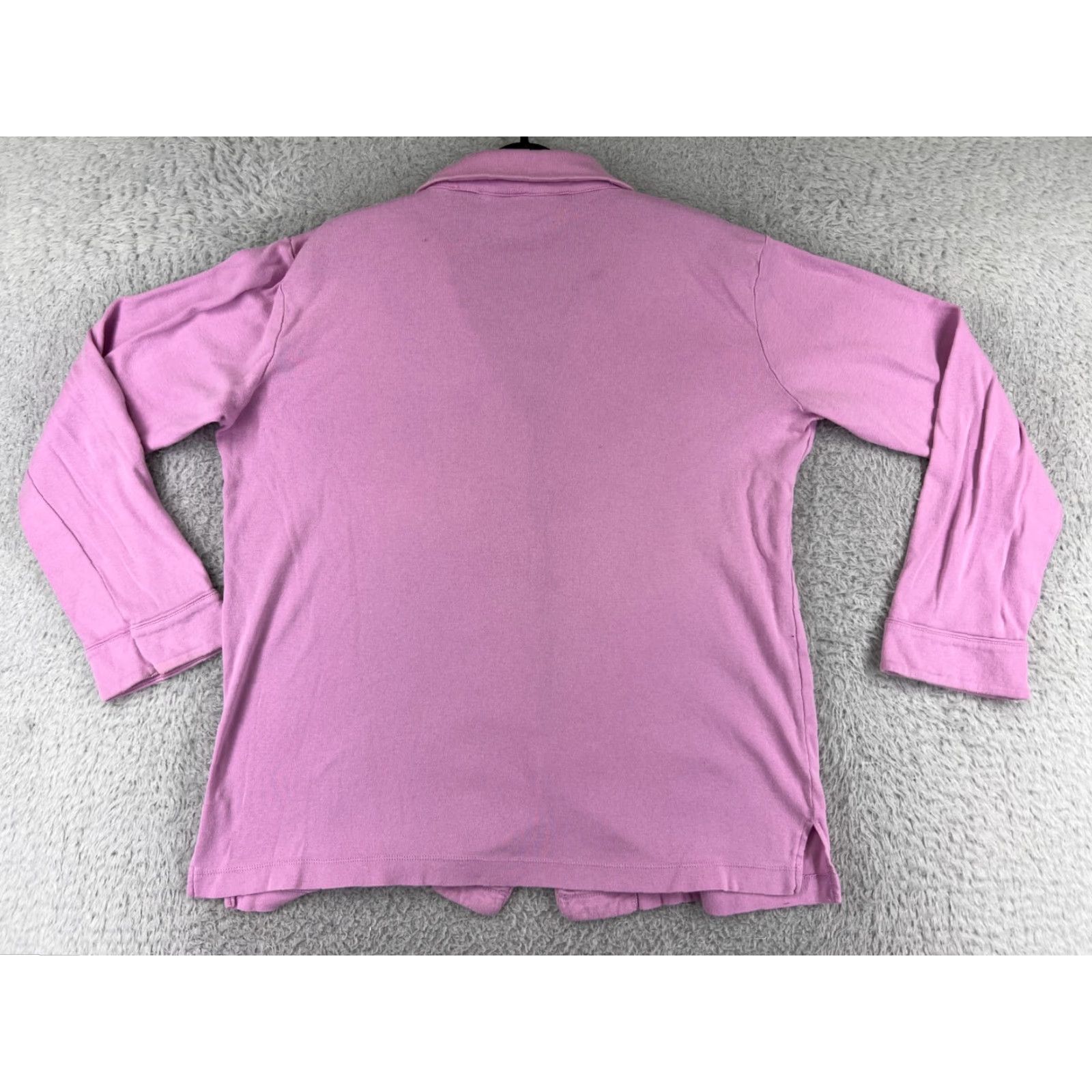 Victoria's Secret Victoria's Secret Pajama Top Women S Pink Button Up Long Sleeve Collar Size S / US 4 / IT 40 - 2 Thumbnail