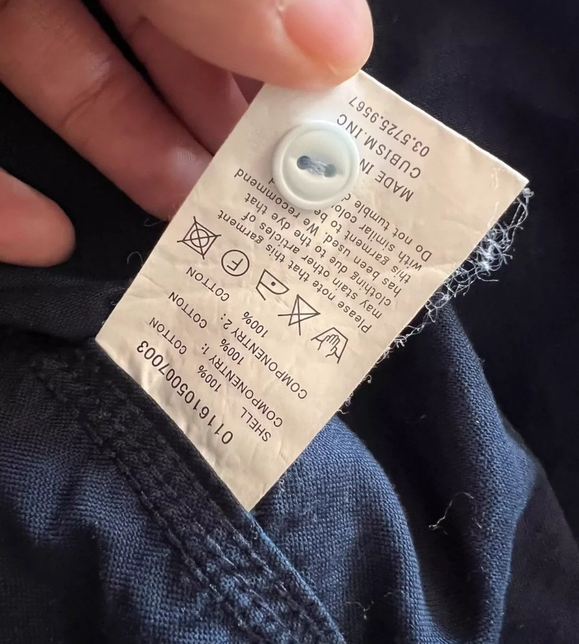 Visvim VisVim genuine pure cotton men's casual shirt Size US XL / EU 56 / 4 - 7 Thumbnail