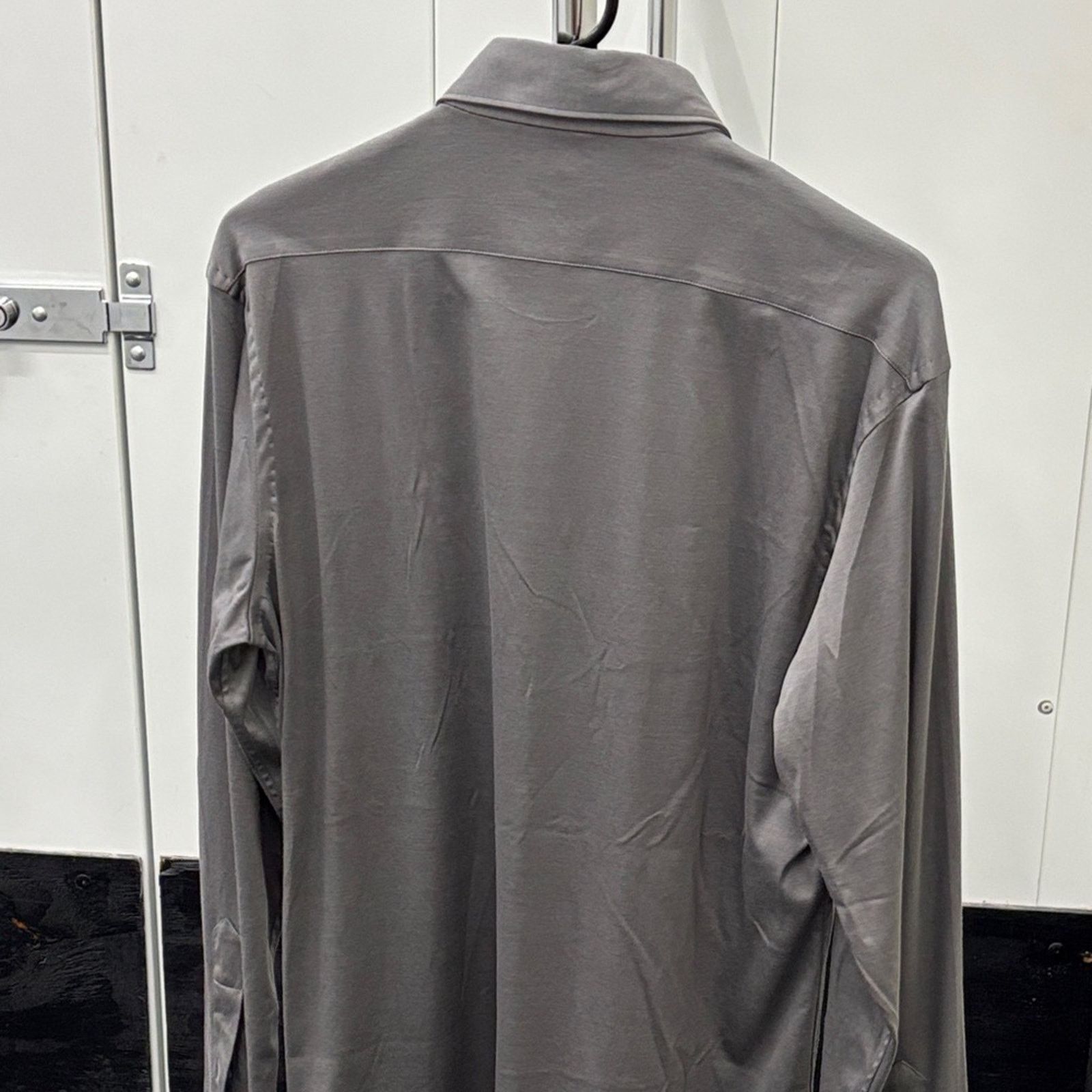 Other NWT Van Laack Gray Button-Up Shirt swiss cotton Size S Size US S / EU 44-46 / 1 - 4 Thumbnail