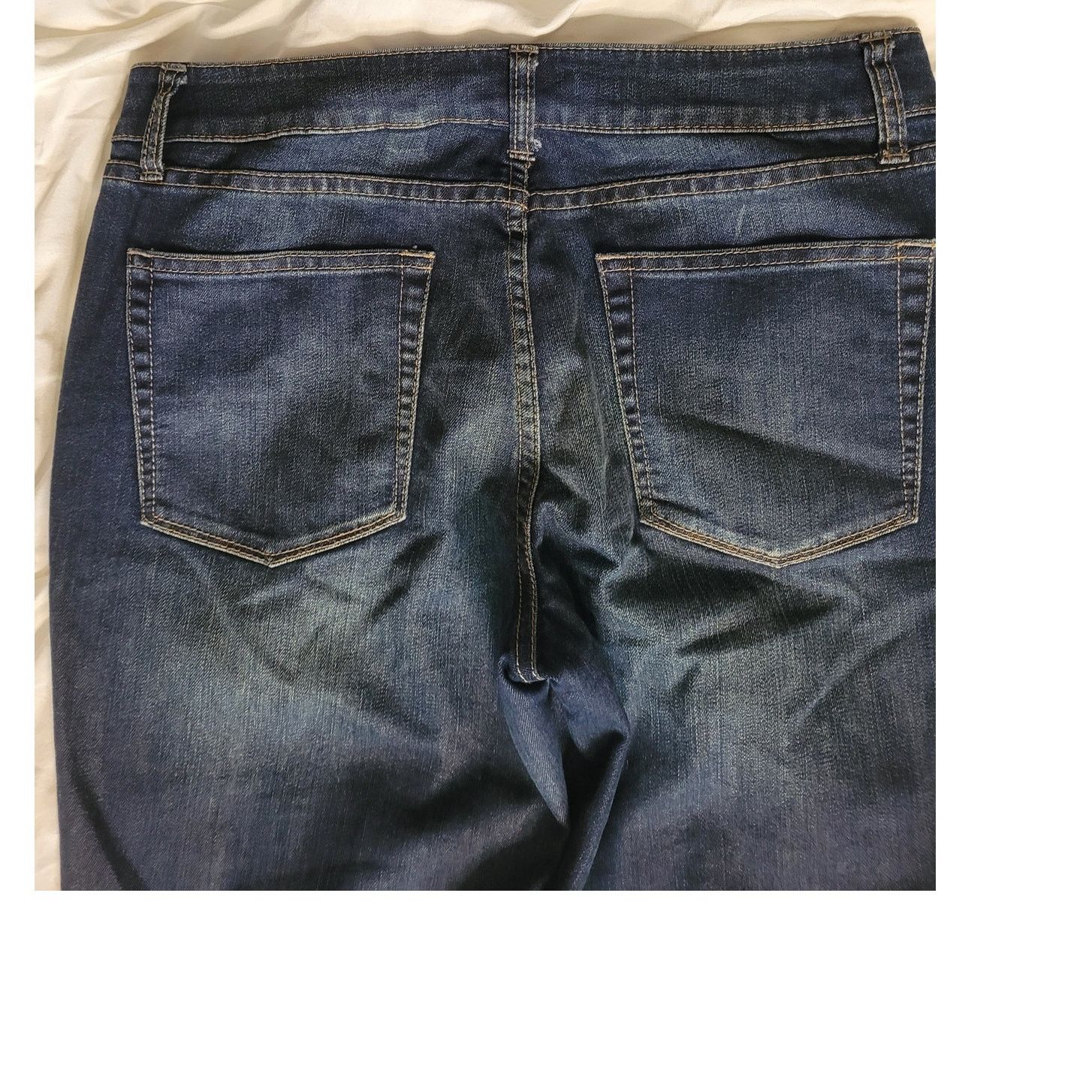 Coldwater Creek Coldwater Creek Women's Jeans Dk Indigo Sz Petite 10 Size 32" / US 10 / IT 46 - 4 Thumbnail
