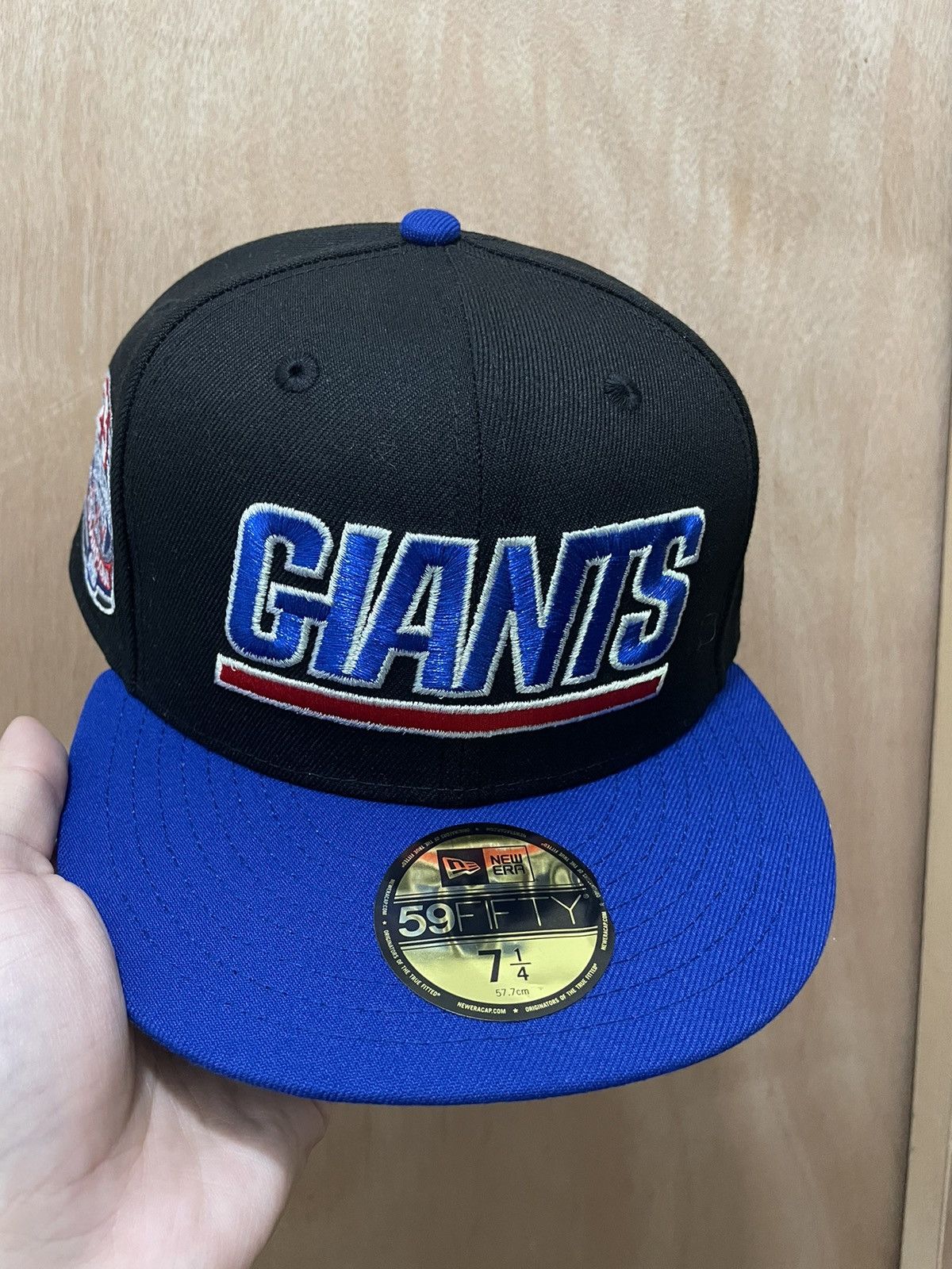 NFL × New Era Myfitteds New York giants 25th anniversary 7 1/4 Size ONE SIZE - 1 Thumbnail