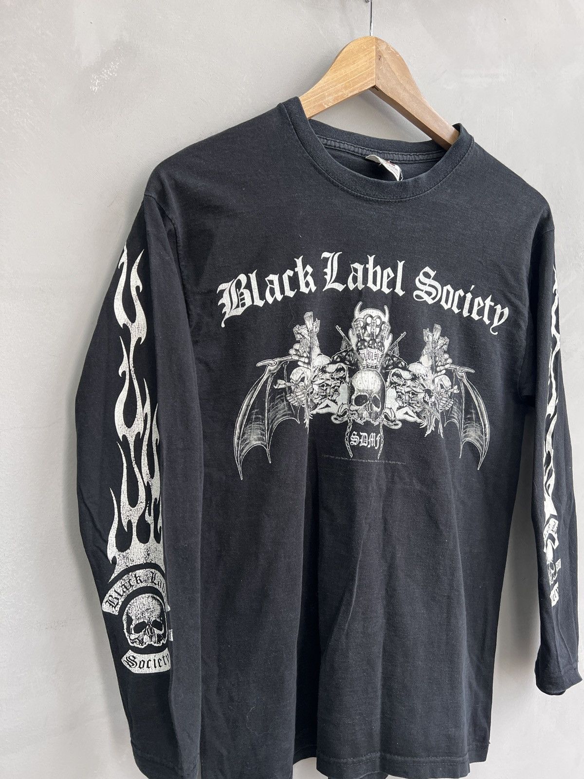 Vintage × West Coast Choppers Vintage BLACK LABEL SOCIETY Biker Choppers Long Sleeve Size US S / EU 44-46 / 1 - 3 Thumbnail