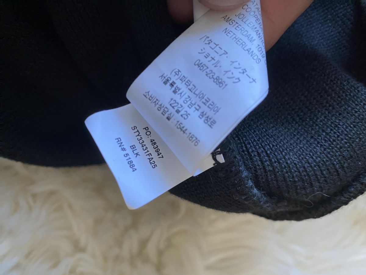 Patagonia Patagonia Fold Beanie Black Gorp Y2K Arcteryx Size ONE SIZE - 4 Thumbnail