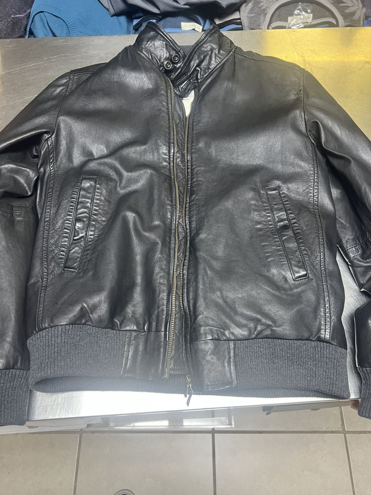 L.B.M. 1911 LBM 1911 Men’s Leather Jacket Limited Edition NWT Size US M / EU 48-50 / 2 - 3 Thumbnail