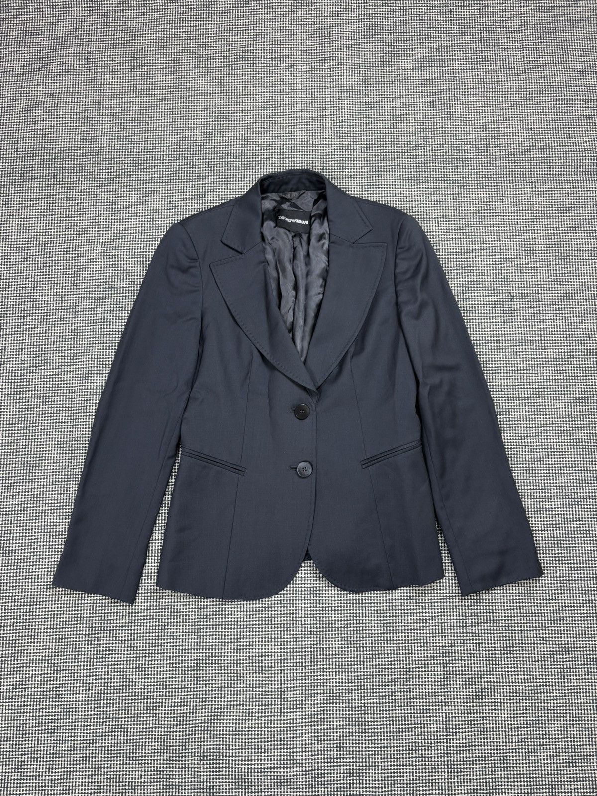 Emporio Armani Emporio Armani by Giorgio Armani women luxury blazer jacket Size L / US 10 / IT 46 - 1 Thumbnail