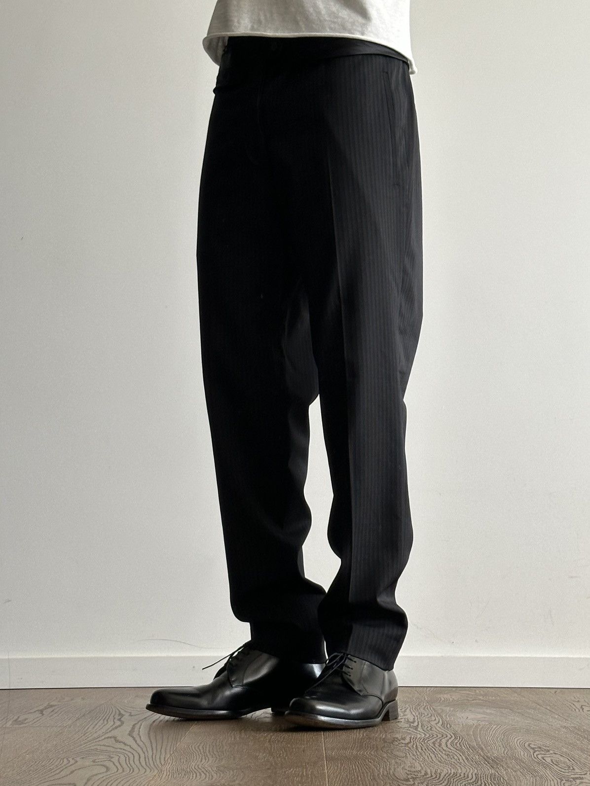 Prada Prada FW02 Inside Out Wool Pants Size US 32 / EU 48 - 2 Thumbnail