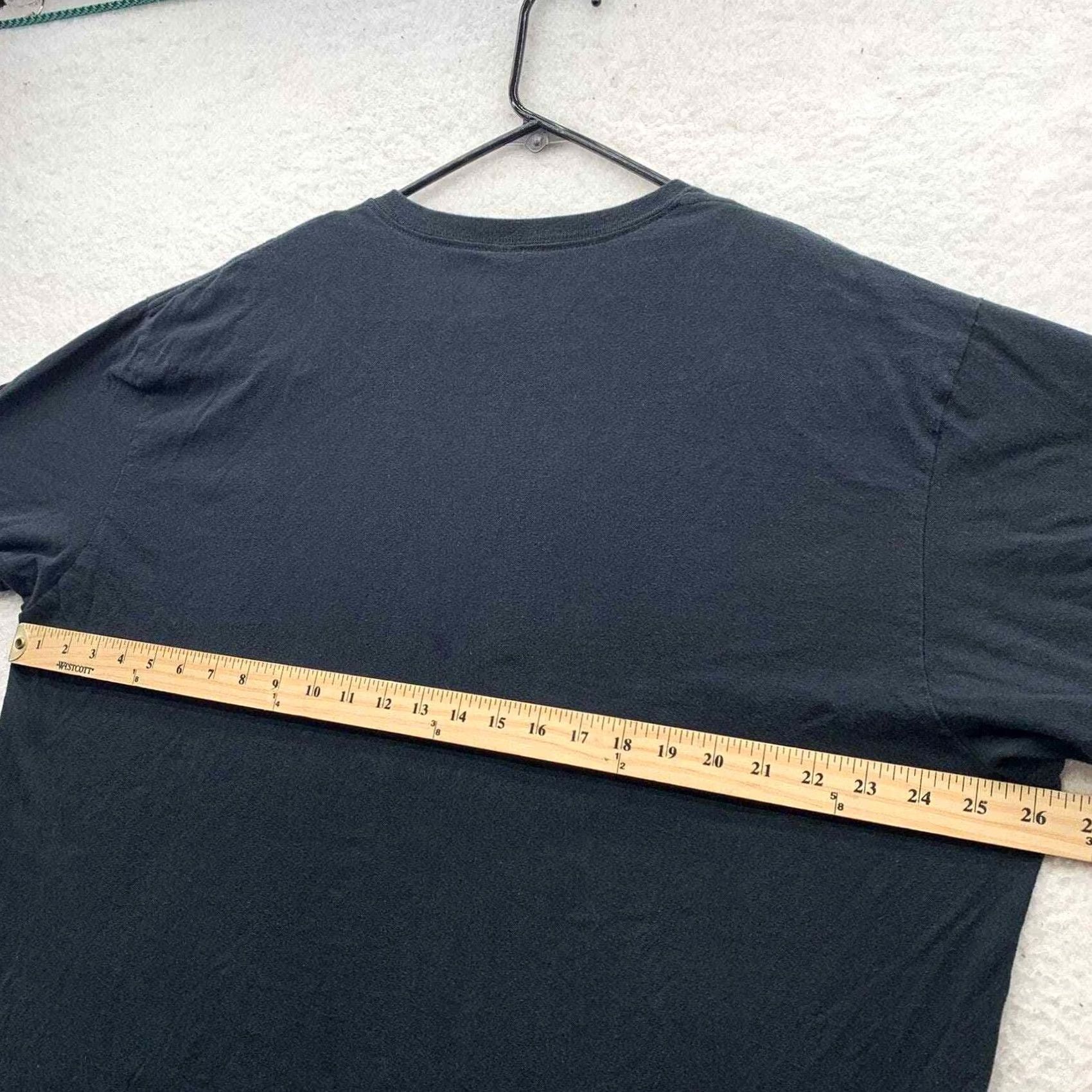 Anvil Anvil T-Shirt Mens 2XL XXL Black Amusement Park Farmington Ohio Lagoon Graphic Size US XXL / EU 58 / 5 - 7 Thumbnail