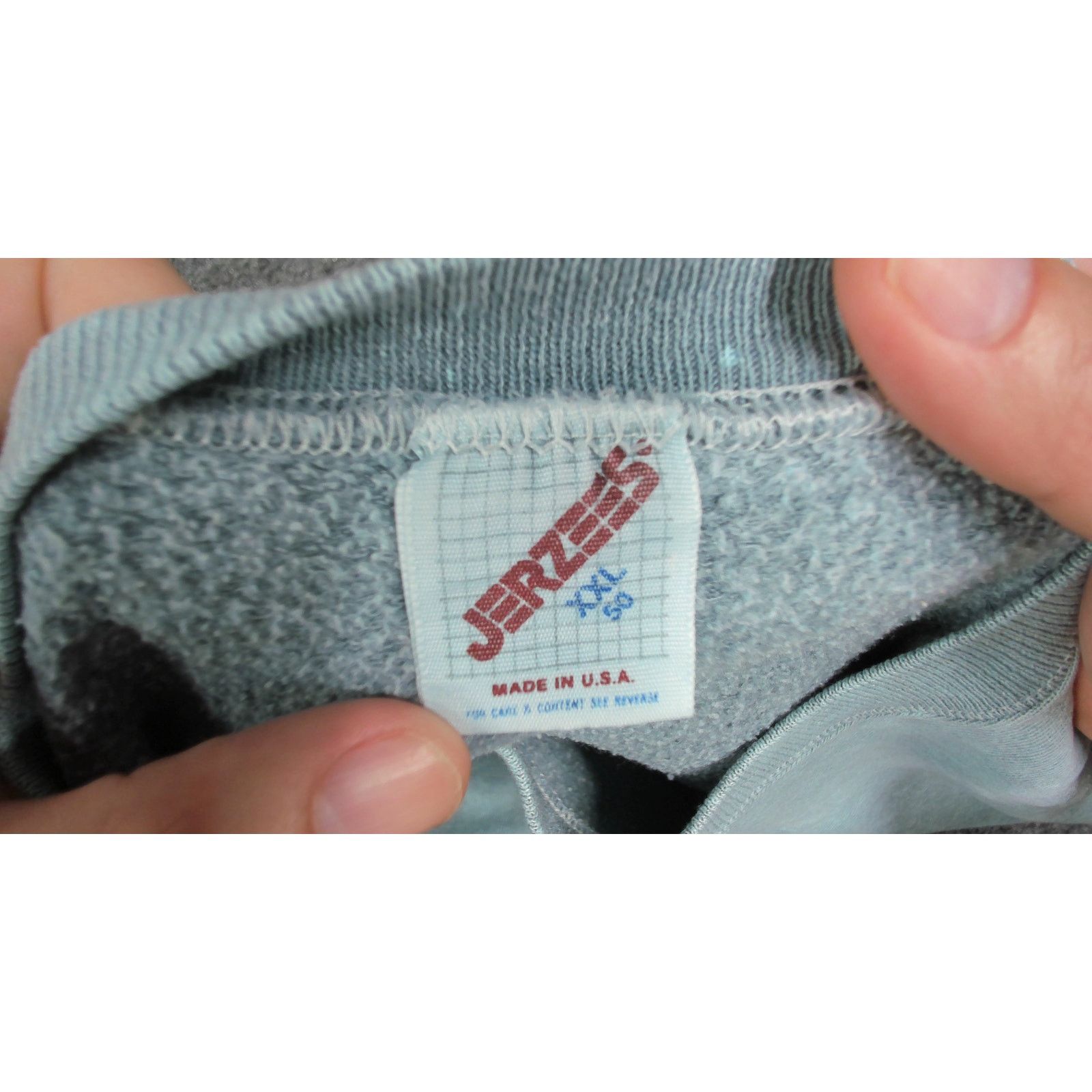Jerzees Jerzees | Vintage 1992 Tucson Acid Wash Boxy Sweatshirt XL Size US XL / EU 56 / 4 - 7 Thumbnail