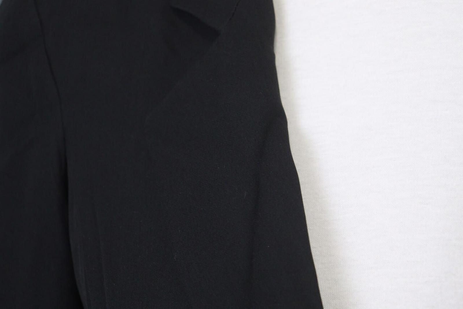 Emporio Armani Emporio Armani Black Lapel Single Breasted Blazer Jacket Size M / US 6-8 / IT 42-44 - 7 Thumbnail
