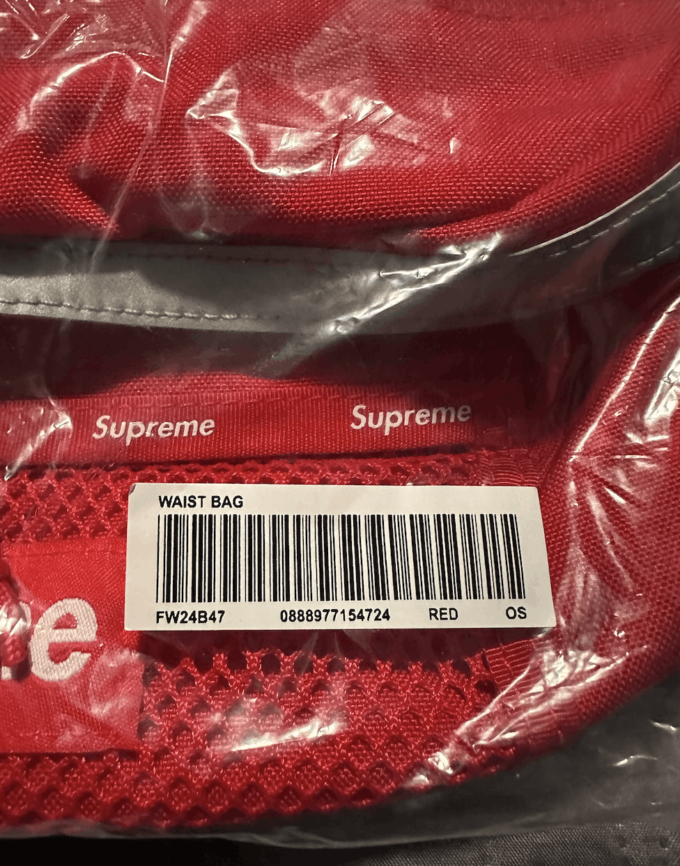 Supreme NWT Supreme Waist Bag (FW24) - Red Size ONE SIZE - 5 Thumbnail