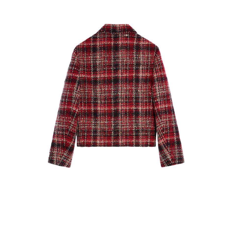 Celine CELINE $4300 Ivory/Red/Black Charlotte Jacket New & Authenti Size M / US 6-8 / IT 42-44 - 2 Thumbnail