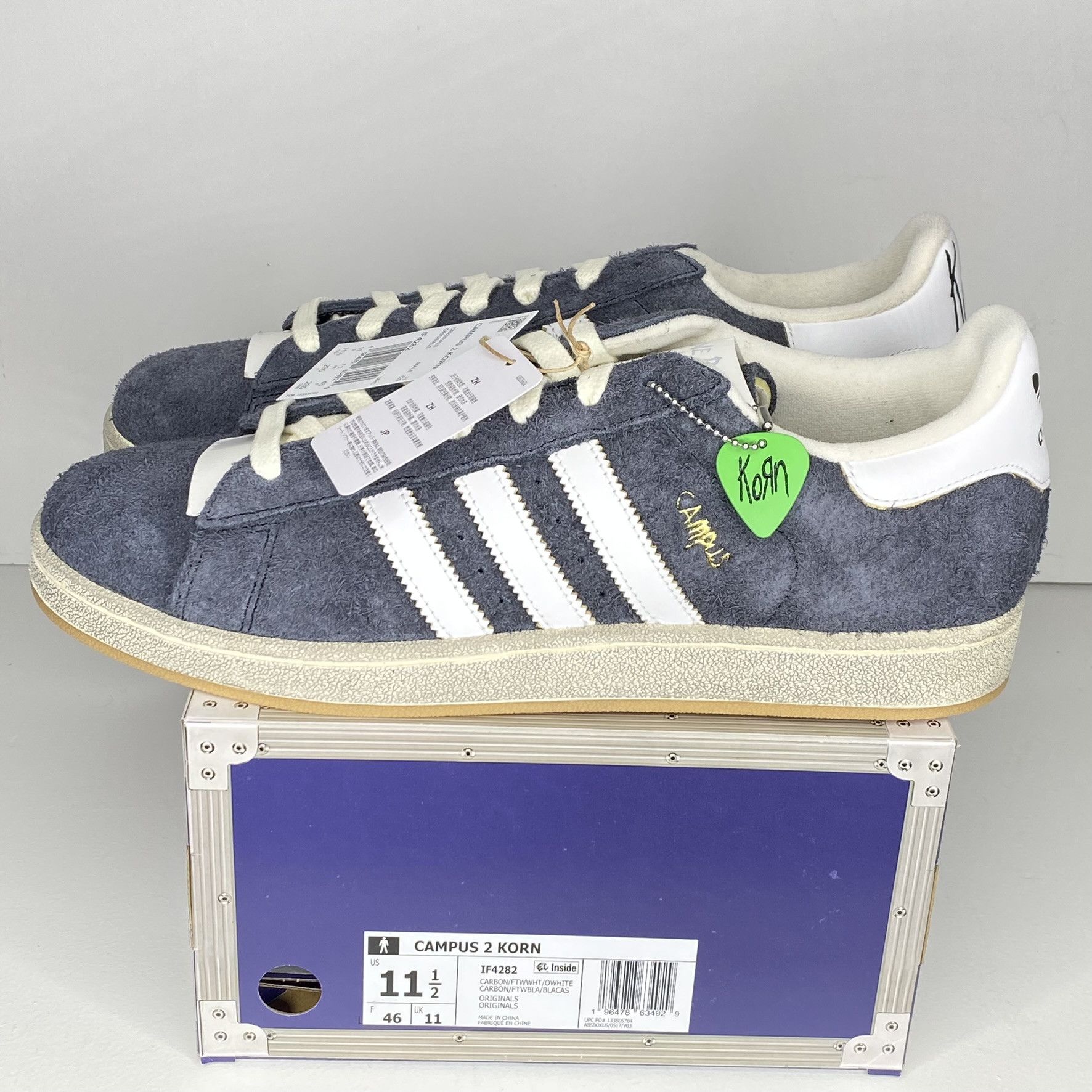image of Adidas Korn X Campus 2 Follow The Leader Shoes, Men's (Size 11.5)