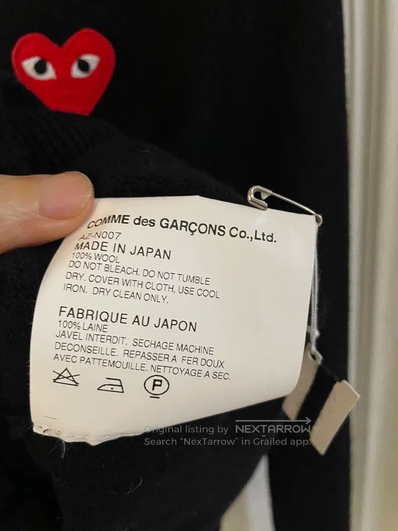 Comme des Garcons Comme Des Garcons Wool cardigan Size M / US 6-8 / IT 42-44 - 5 Thumbnail