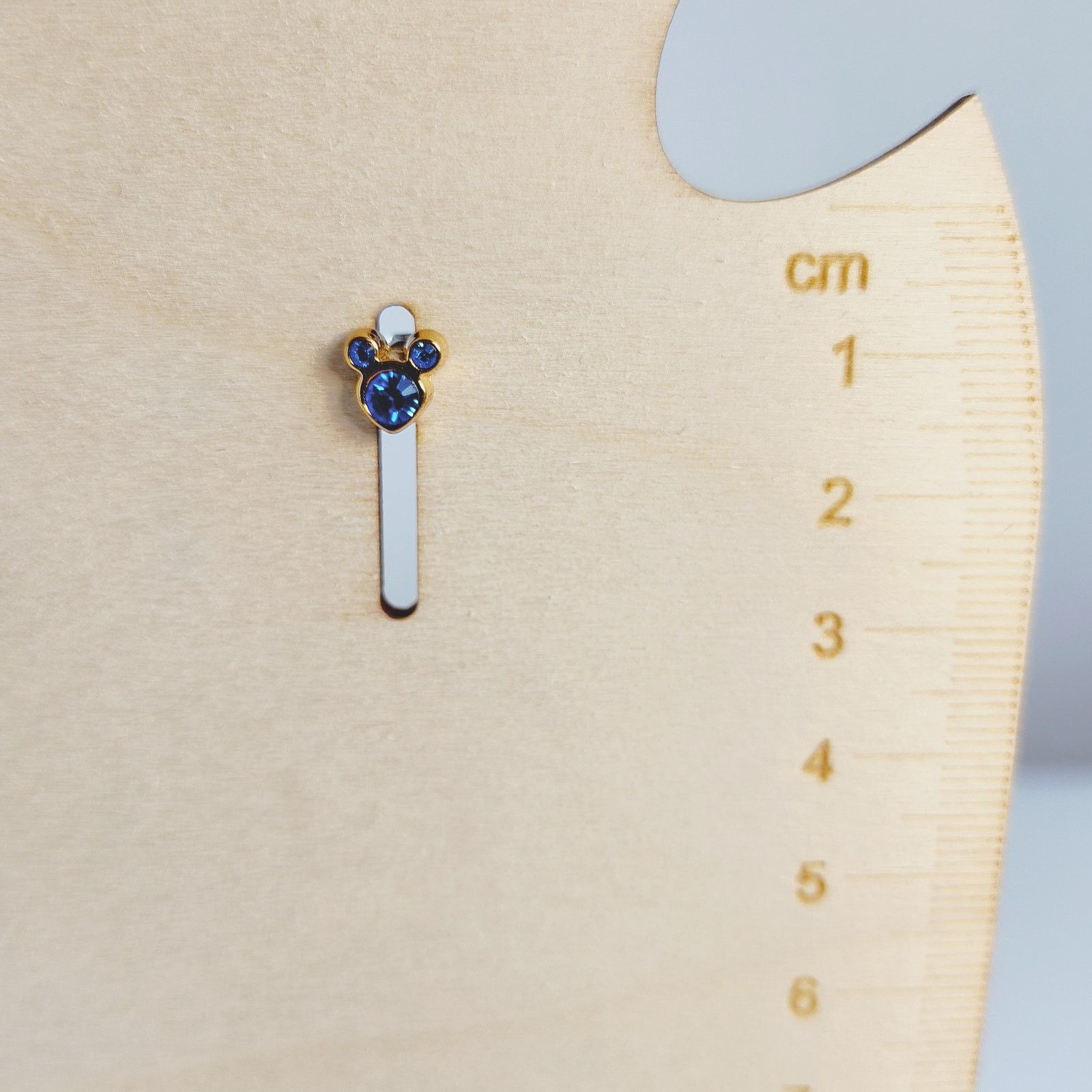 Disney Disney Parks September Birthstone Mickey Mouse Earrings NWT Size ONE SIZE - 6 Thumbnail